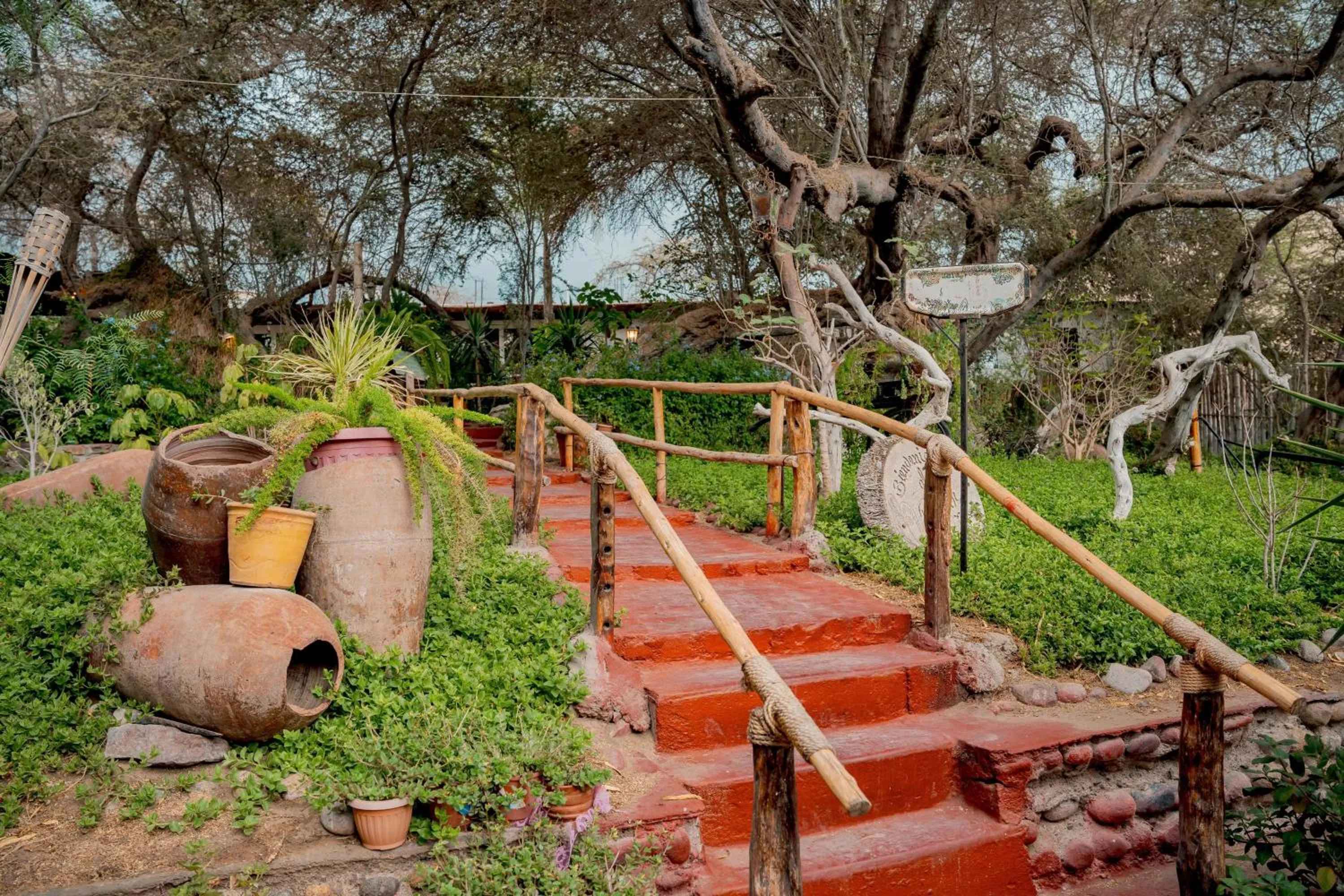 Garden view in Rochabus
