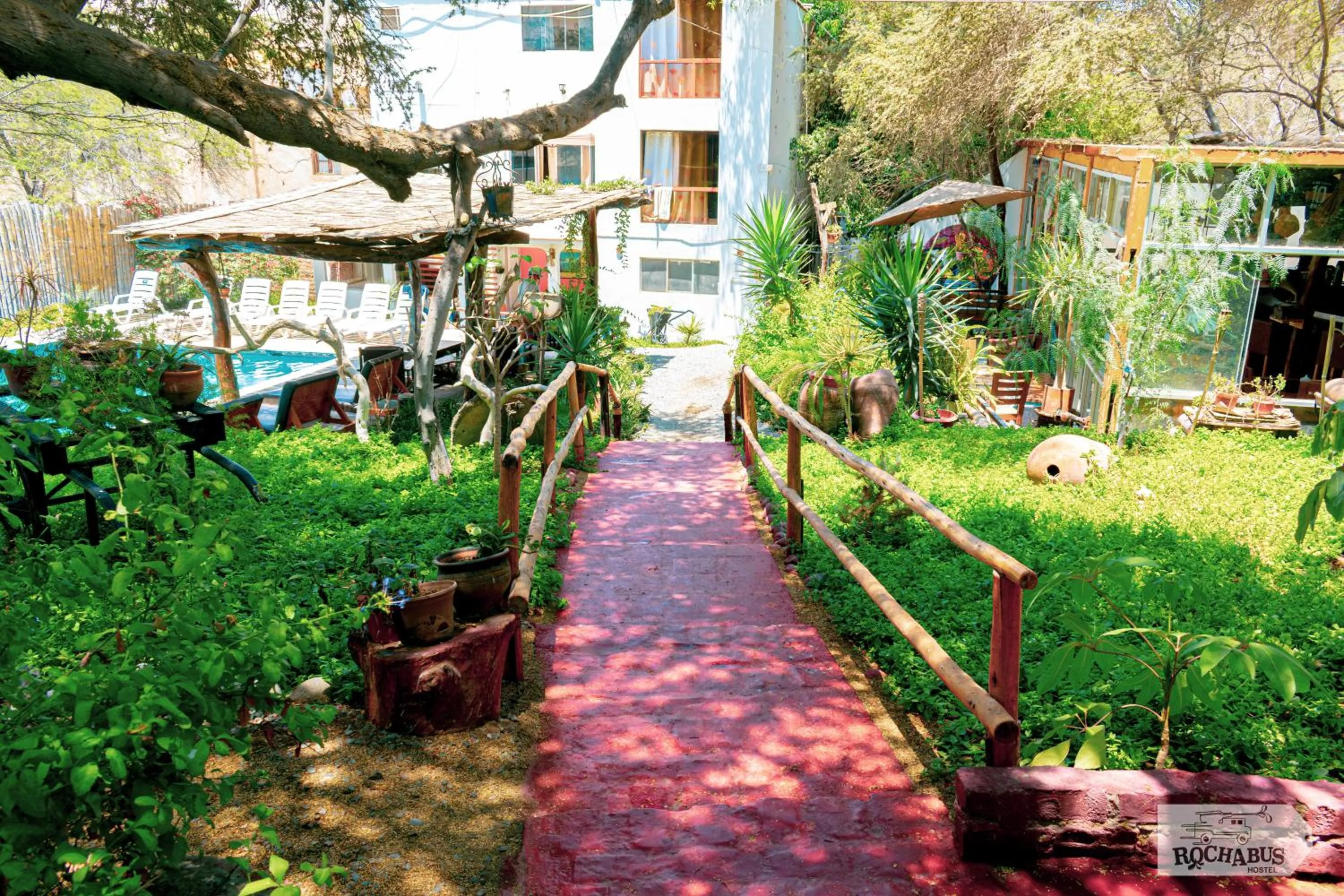 Garden view in Rochabus