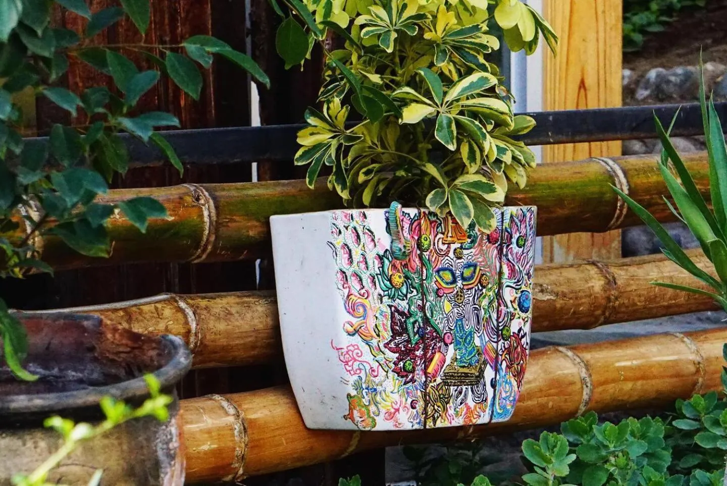 Garden view in Rochabus