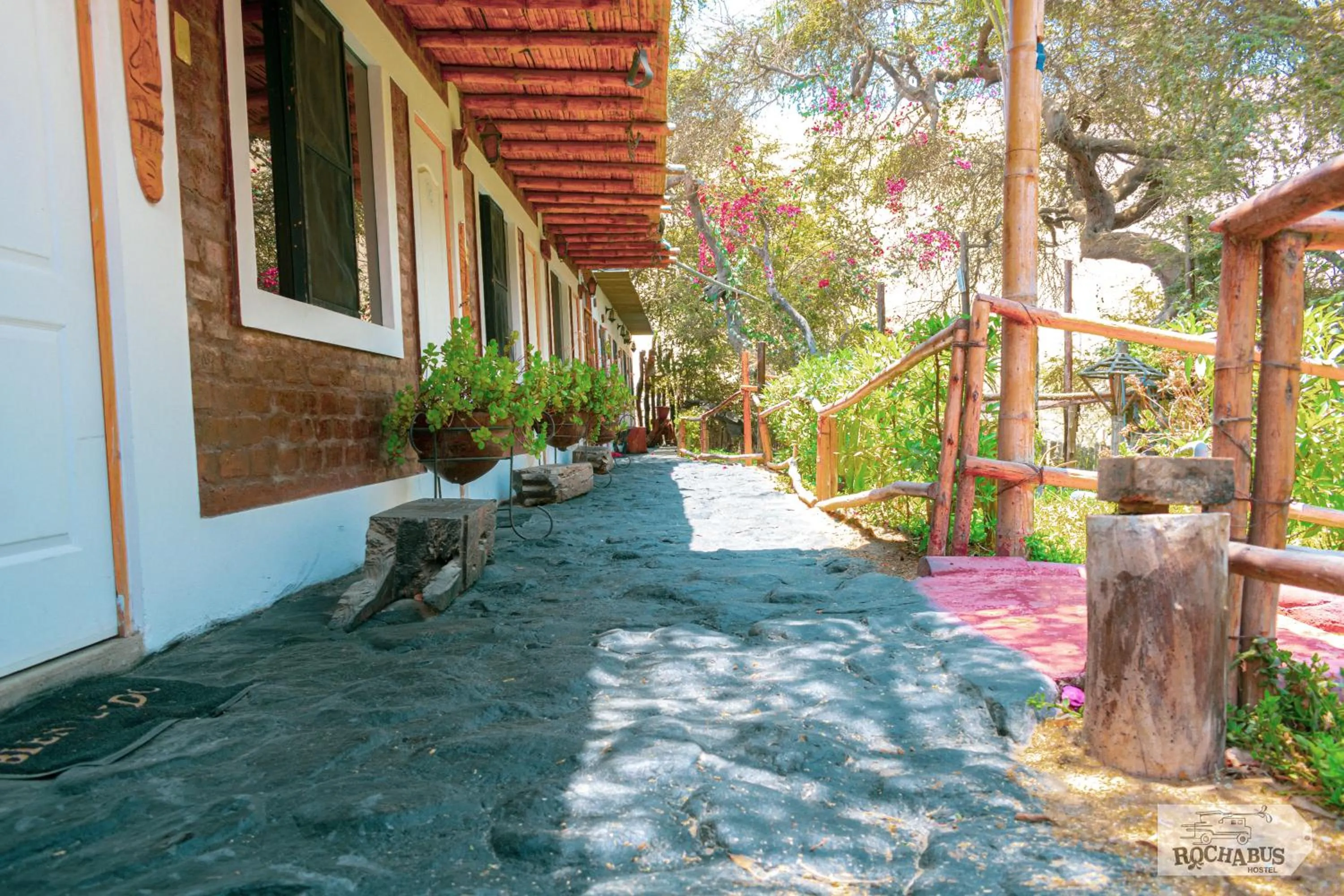 Garden view in Rochabus