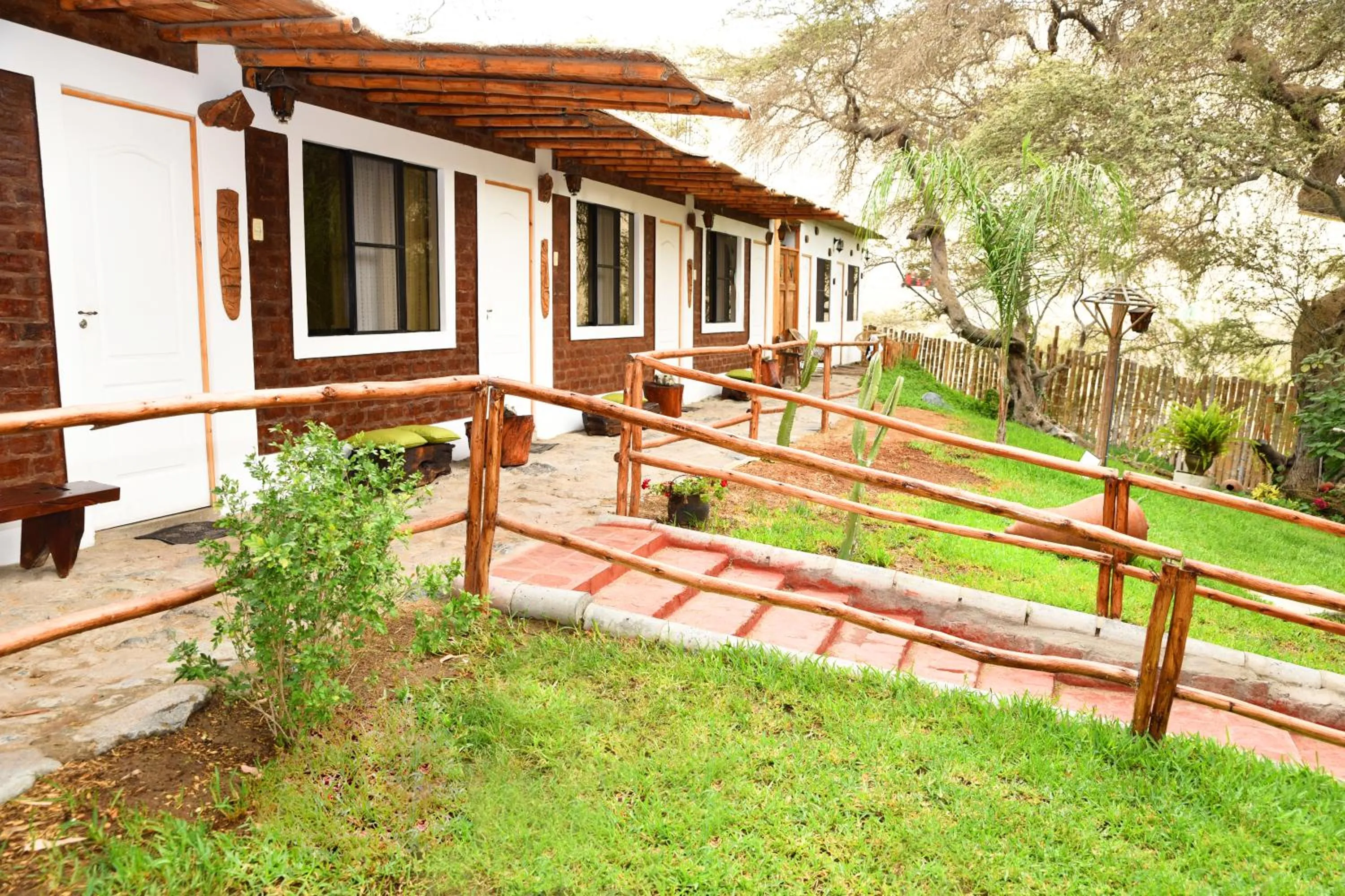 Garden view in Rochabus