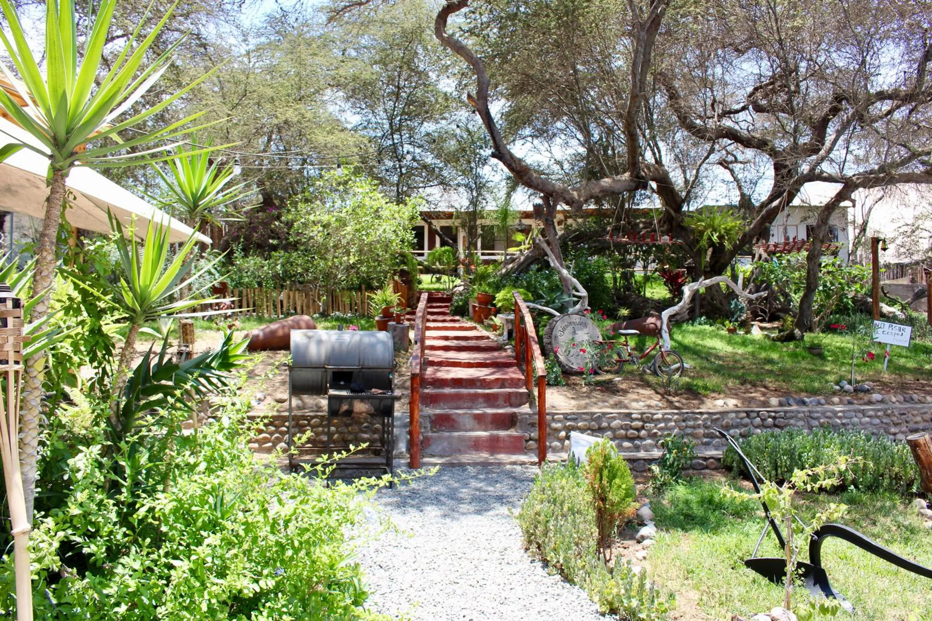 Garden view in Rochabus