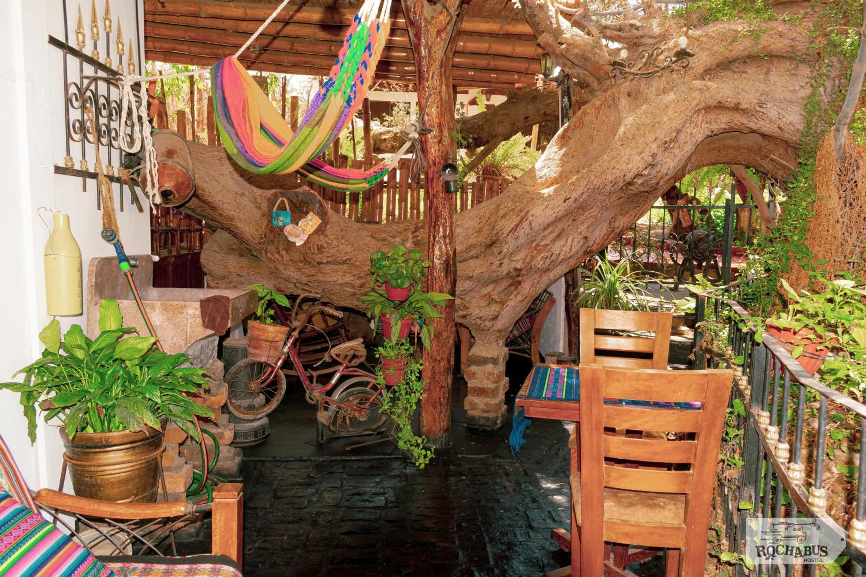 Patio in Rochabus