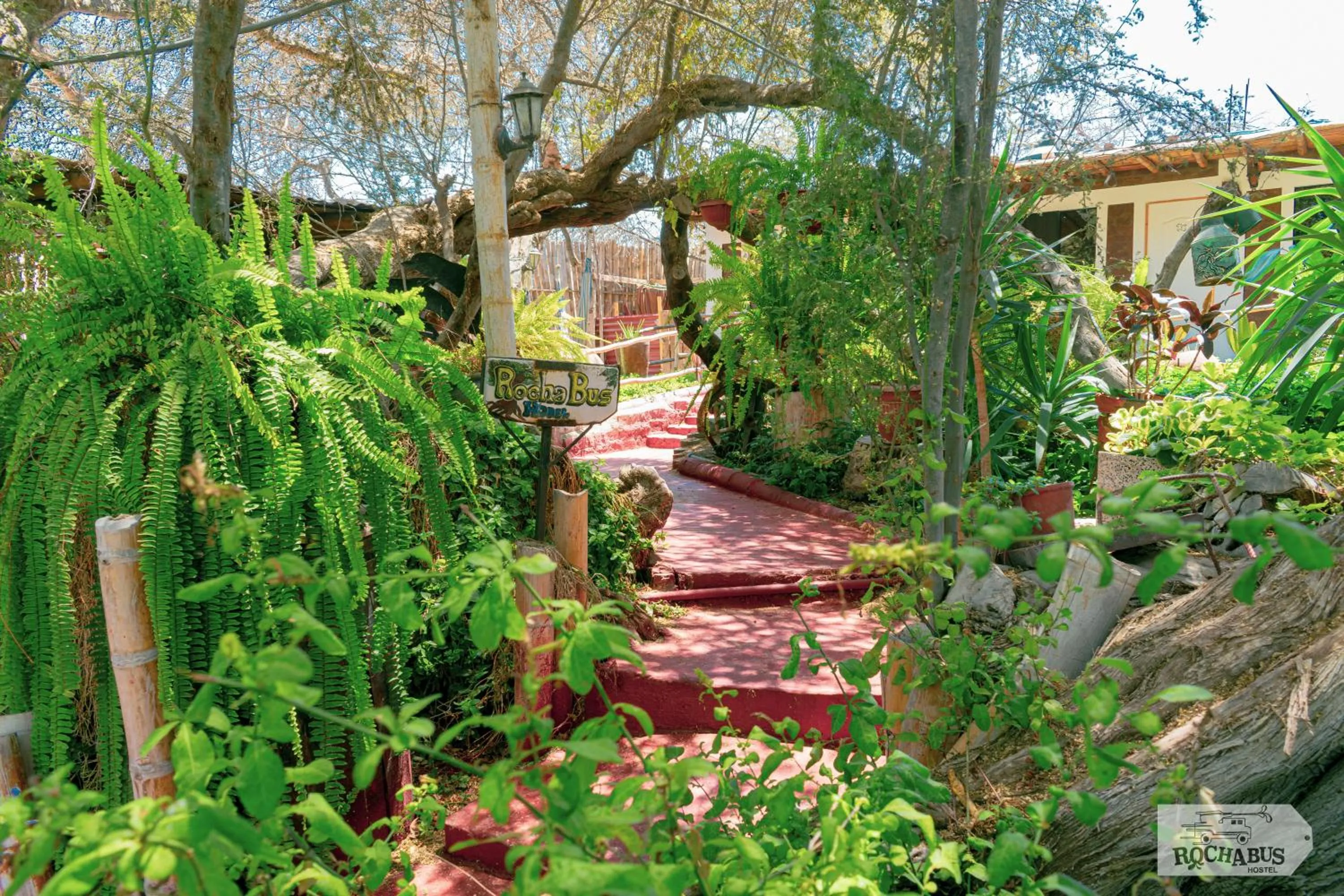Garden view in Rochabus