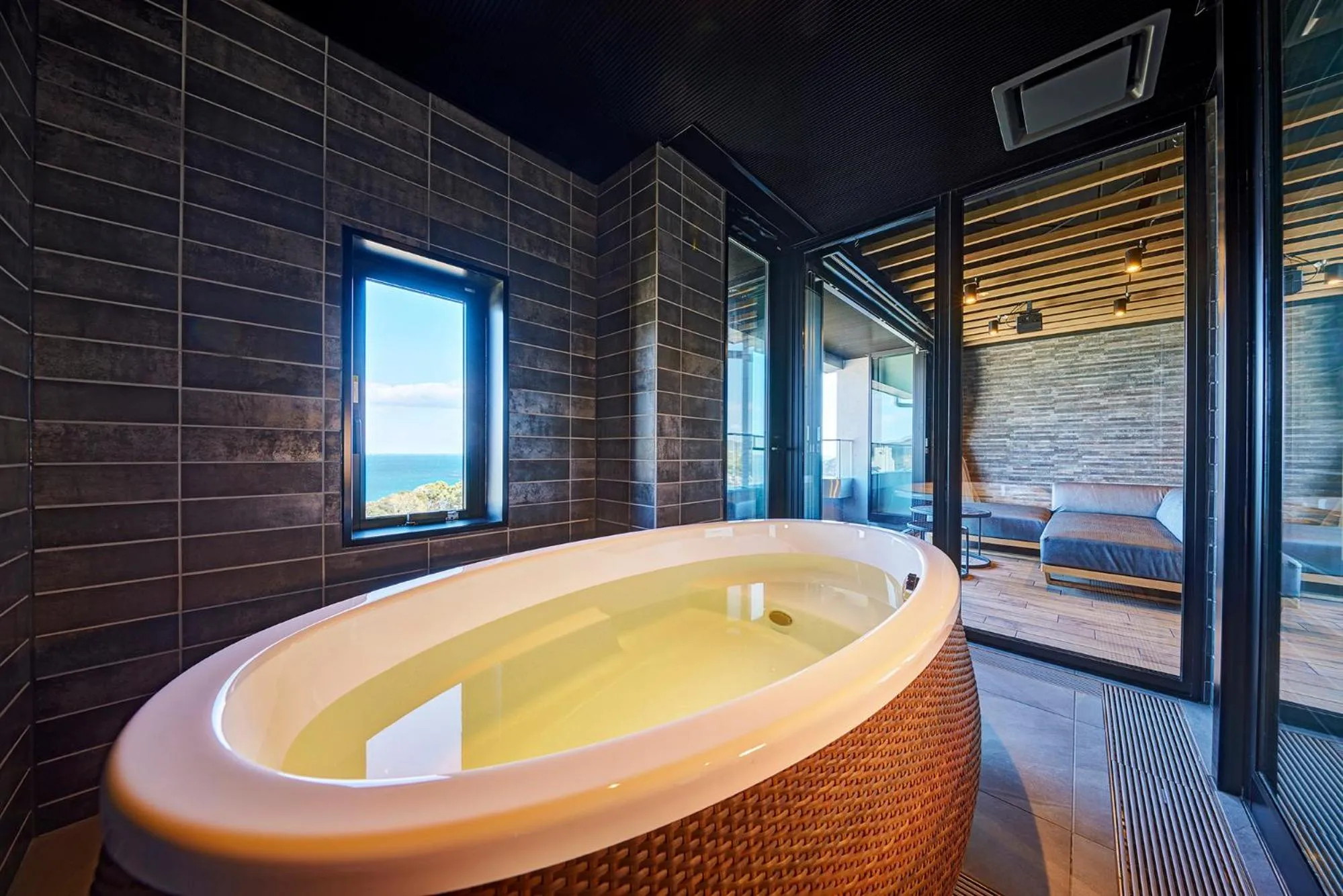 Hot Spring Bath in Resort Hills Toyohama Soranokaze