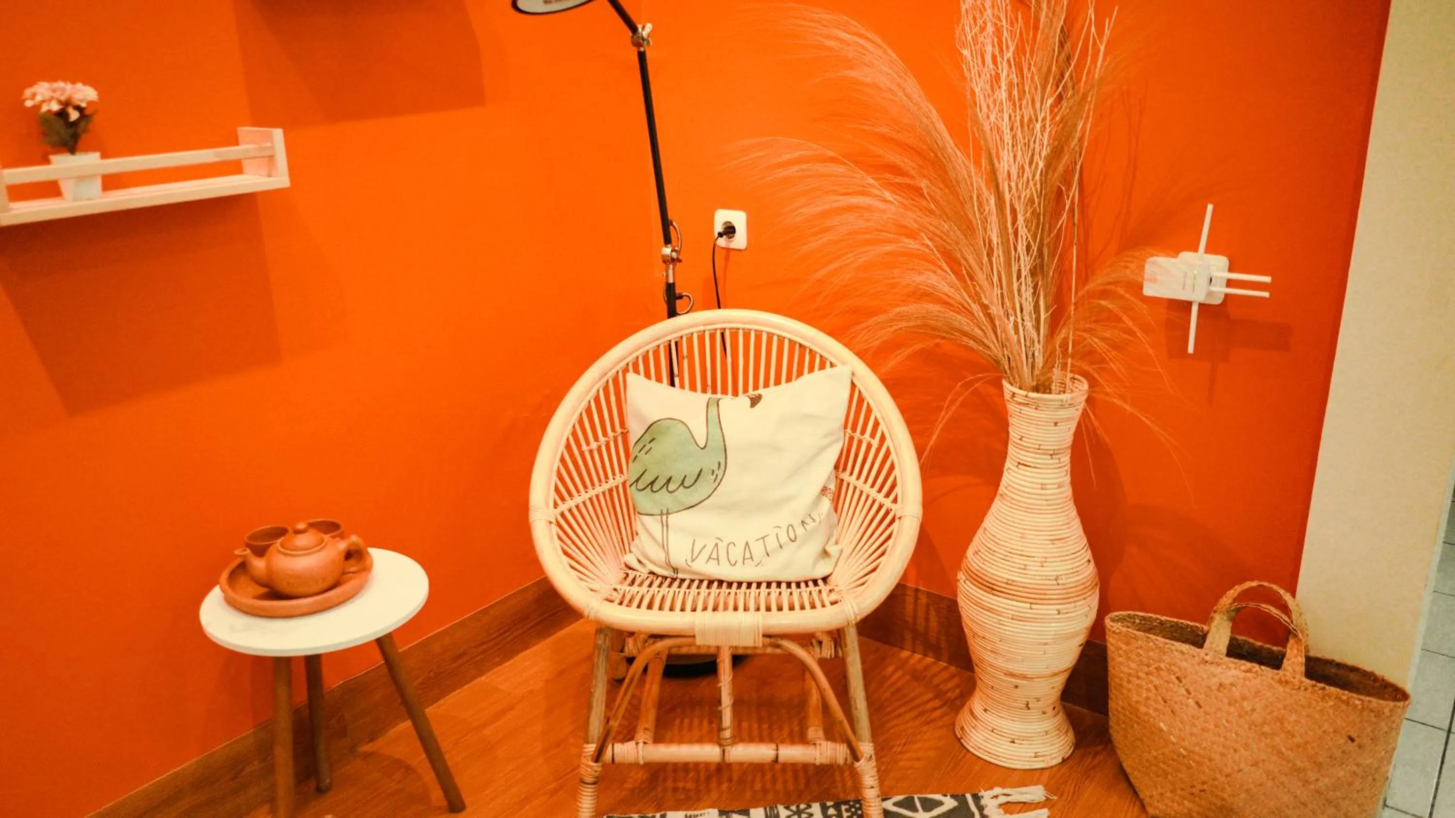 Seating area in Roemah Renjana Bandung