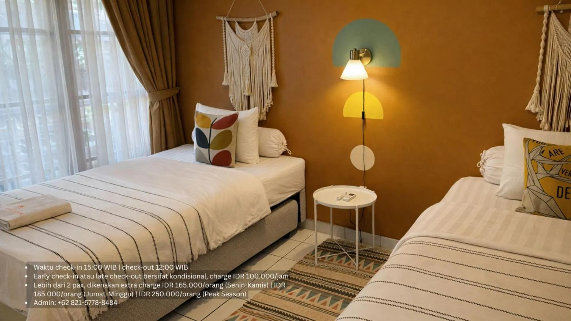 Bed in Roemah Renjana Bandung