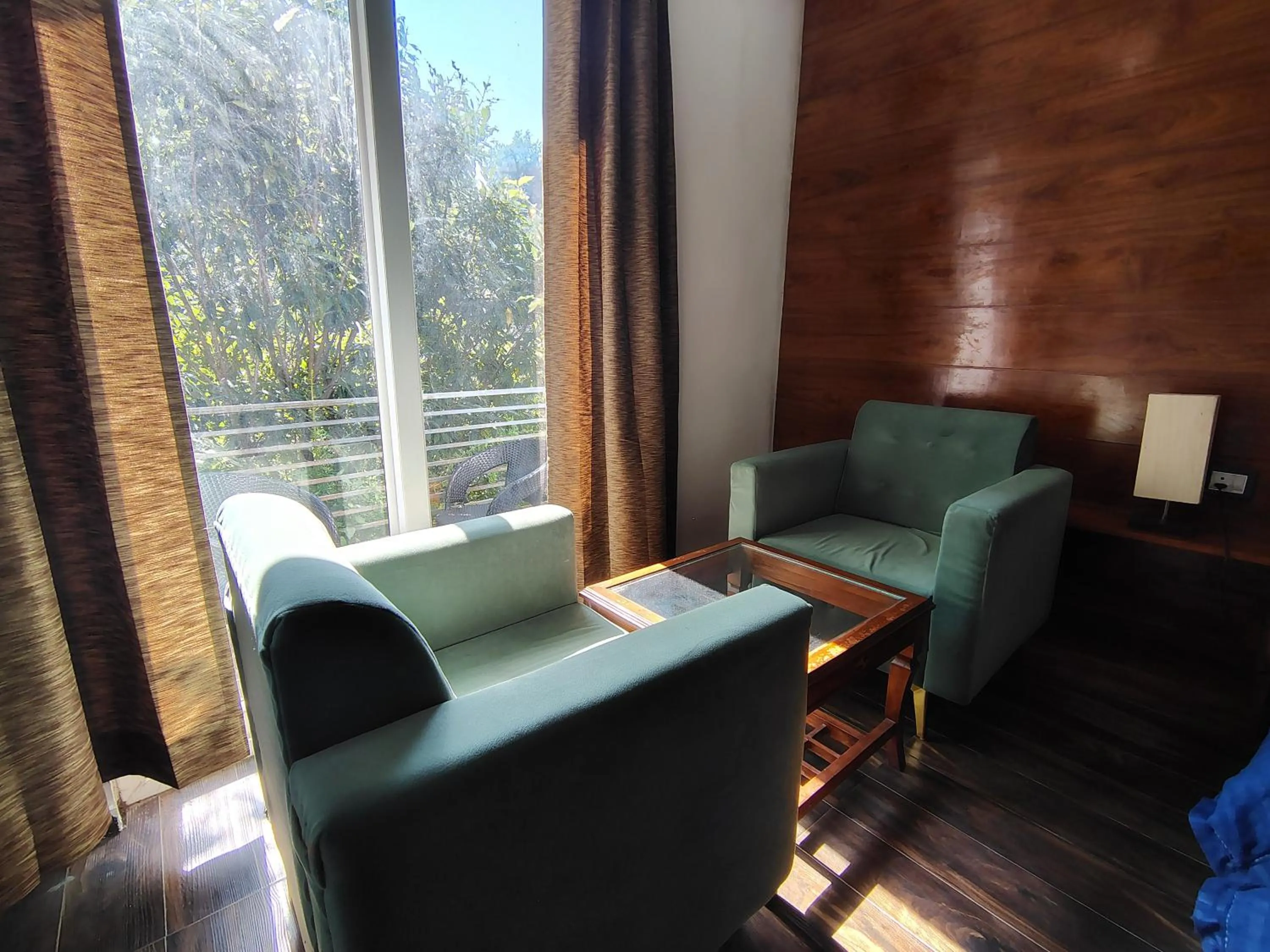 Seating area in Chakrata Inn Resort