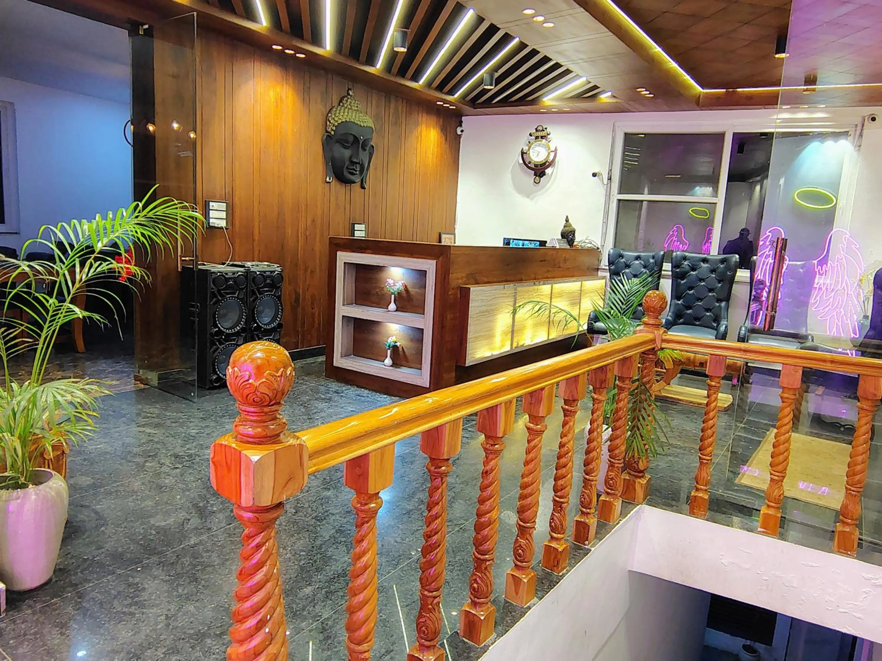 Seating area in Chakrata Inn Resort