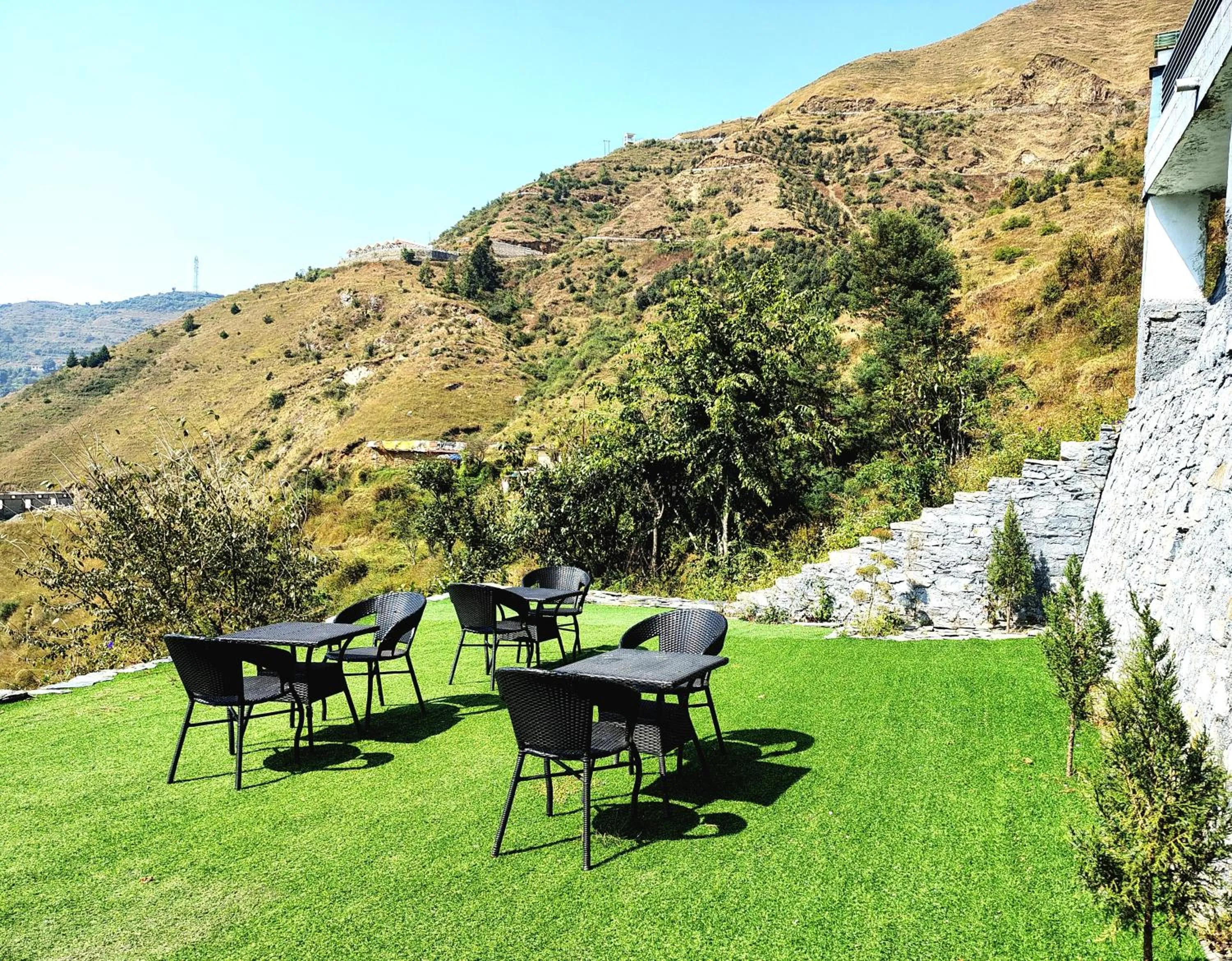 Patio in Chakrata Inn Resort