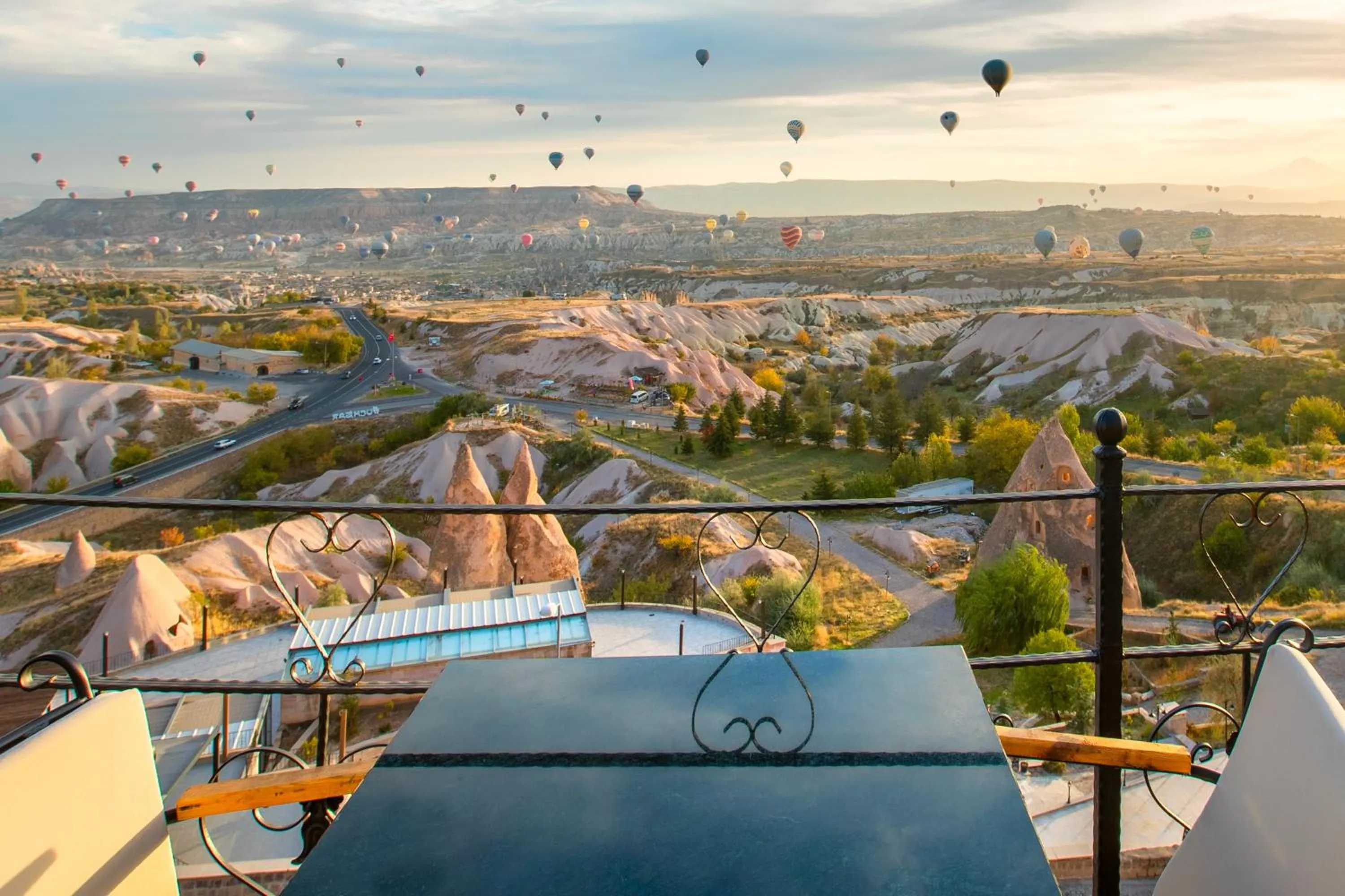 View (from property/room) in Simera in Cappadocia - Special Class - Best View Rooftop