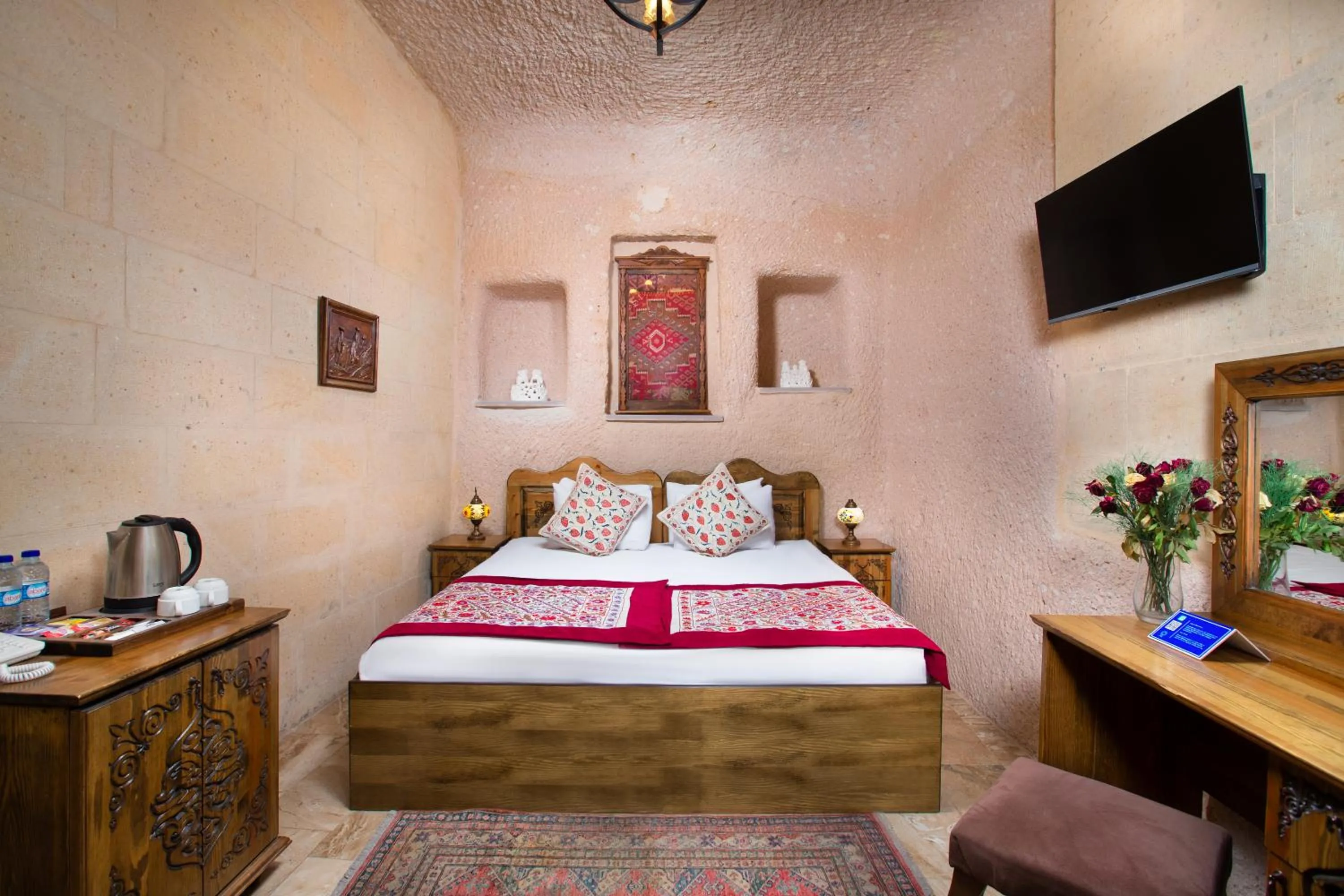 TV and multimedia, Bed in Simera in Cappadocia - Special Class - Best View Rooftop