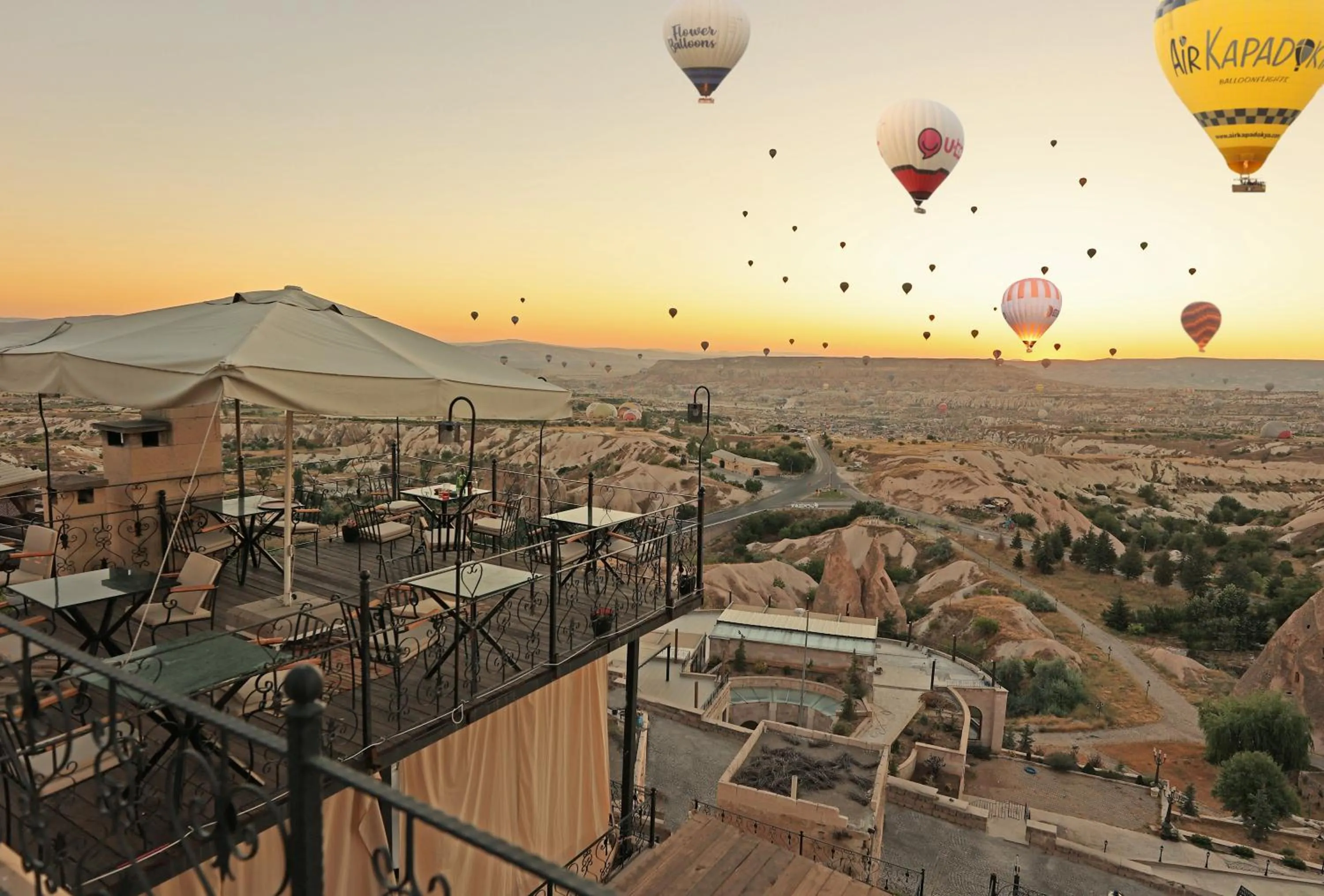 Lounge or bar in Simera in Cappadocia - Special Class - Best View Rooftop