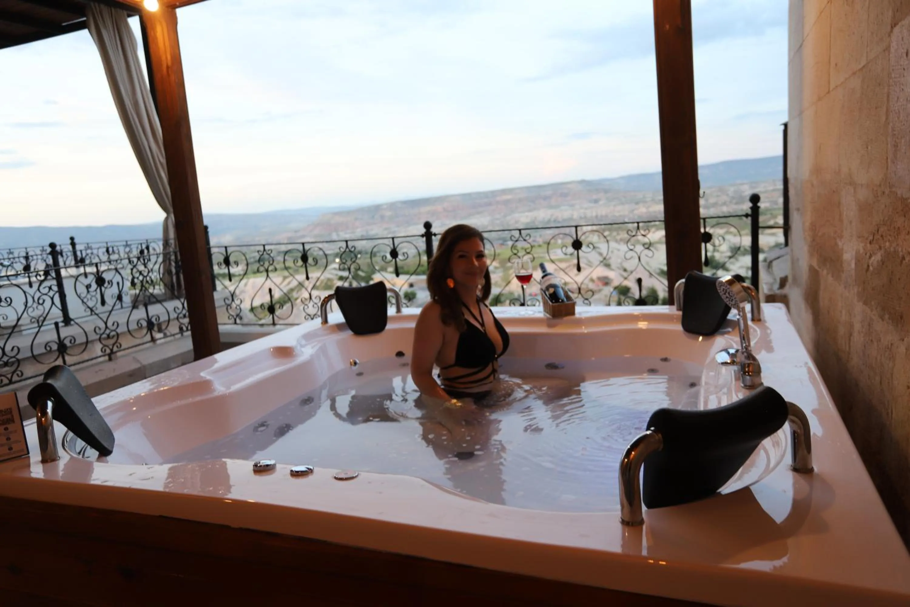 People in Simera in Cappadocia - Special Class - Best View Rooftop