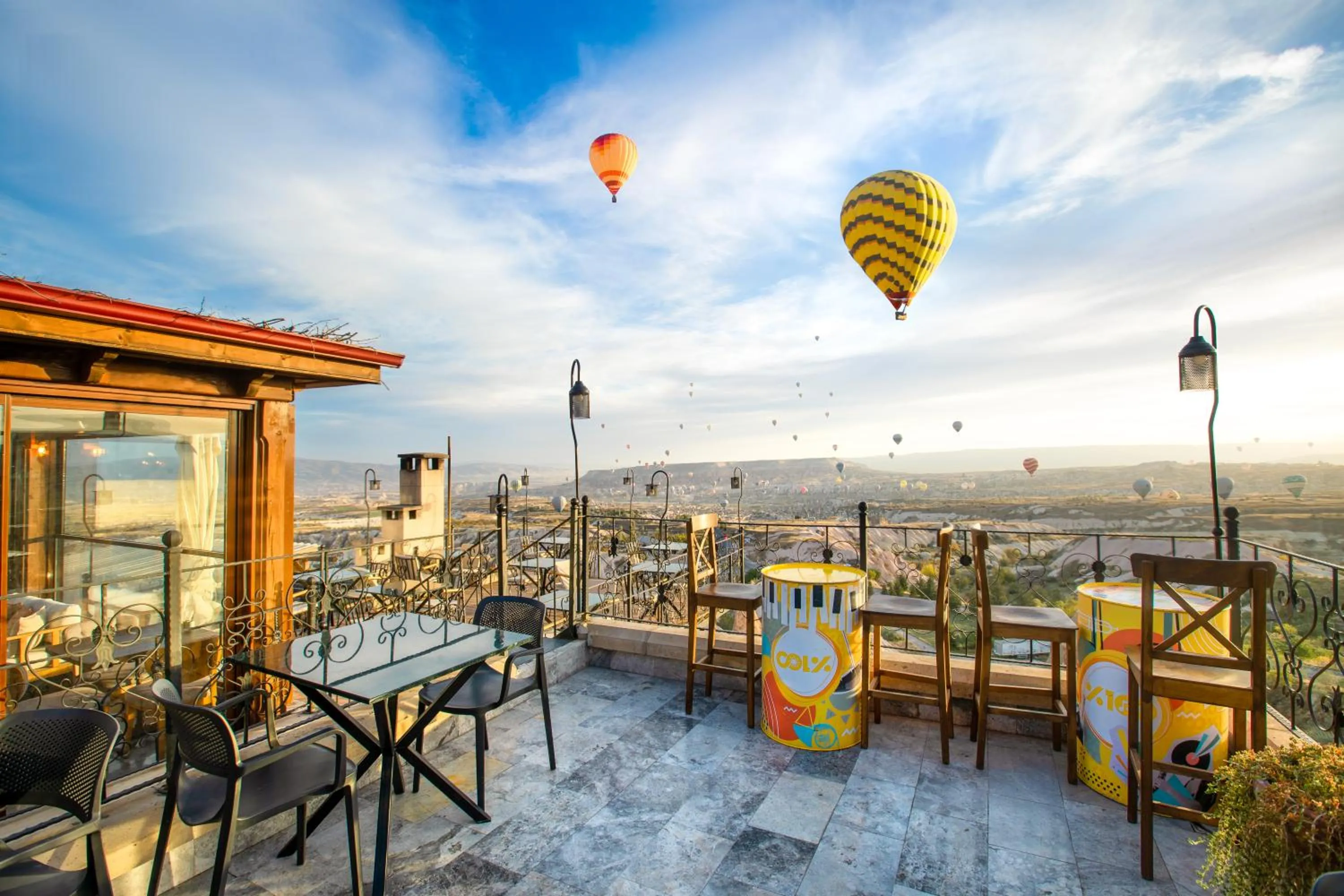 Restaurant/places to eat in Simera in Cappadocia - Special Class - Best View Rooftop