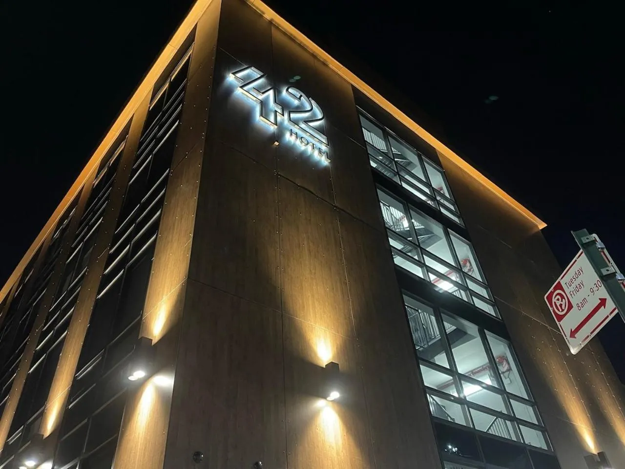 Property building in 42 Hotel Williamsburg