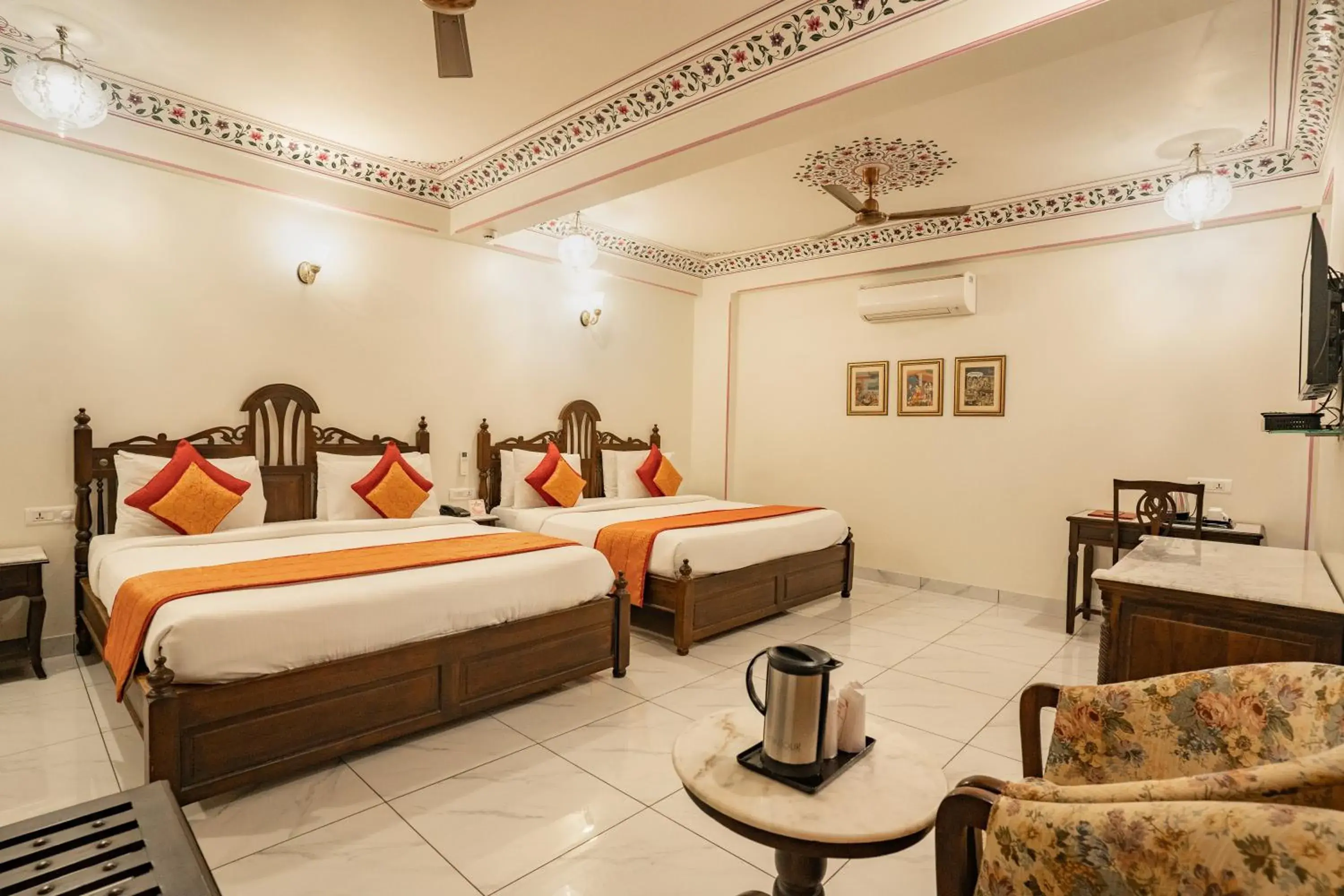 Bed in Umaid Residency - A Regal Heritage Home Bed in Umaid Residency - A Regal Heritage Home