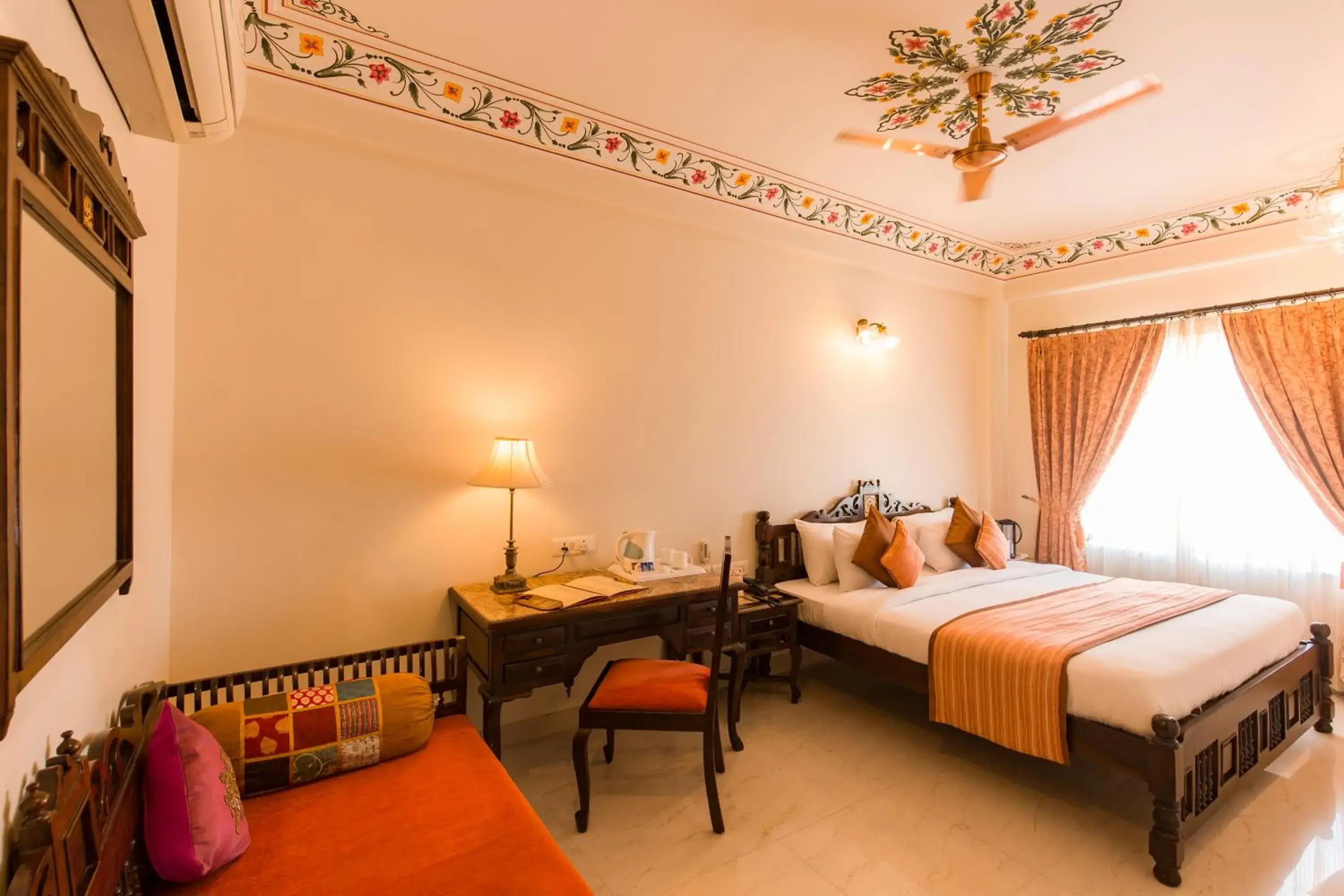 Bedroom, Bed in Umaid Residency - A Regal Heritage Home Bedroom, Bed in Umaid Residency - A Regal Heritage Home