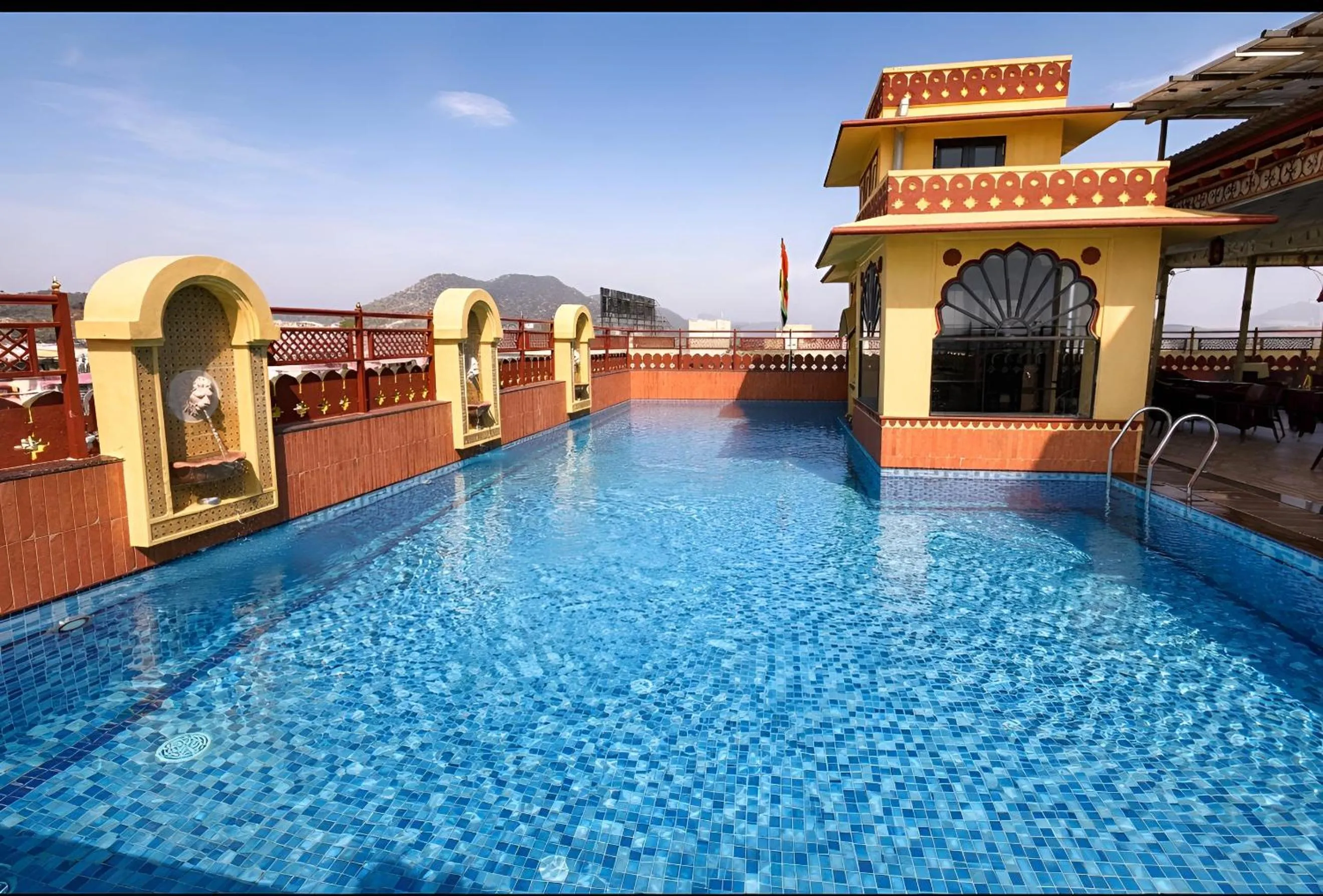 Swimming pool in Umaid Residency - A Regal Heritage Home