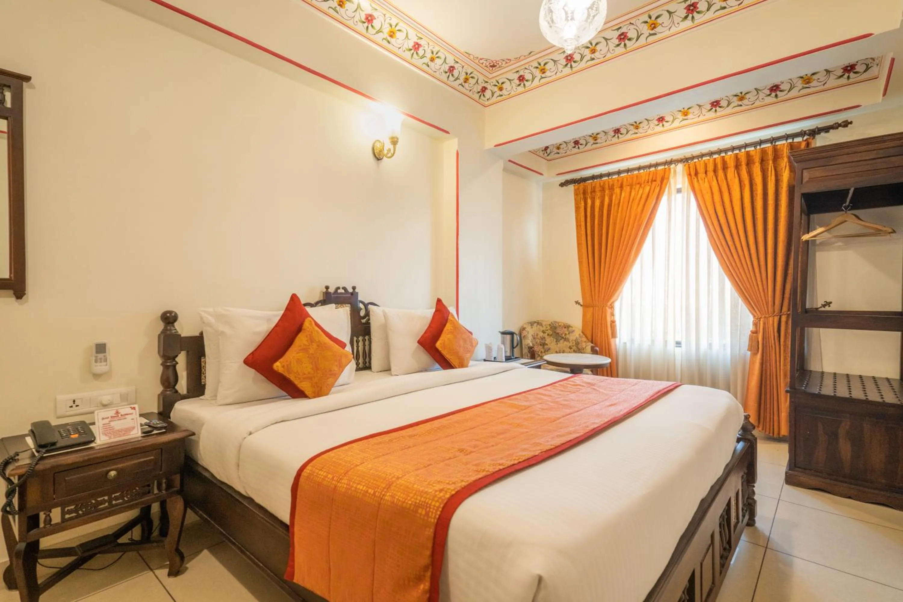 Bed in Umaid Residency - A Regal Heritage Home