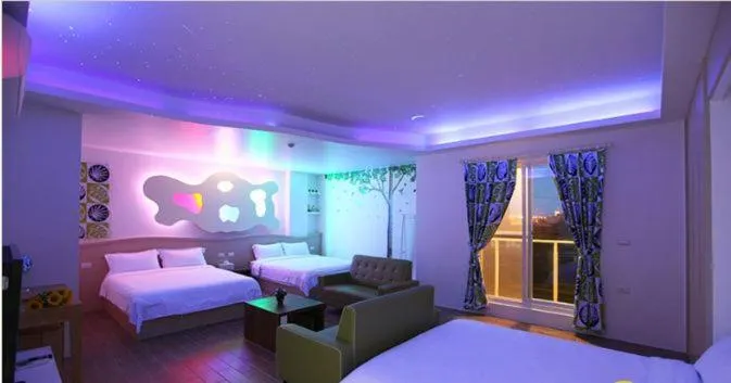 Bed in Jin Zhu Ya Homestay