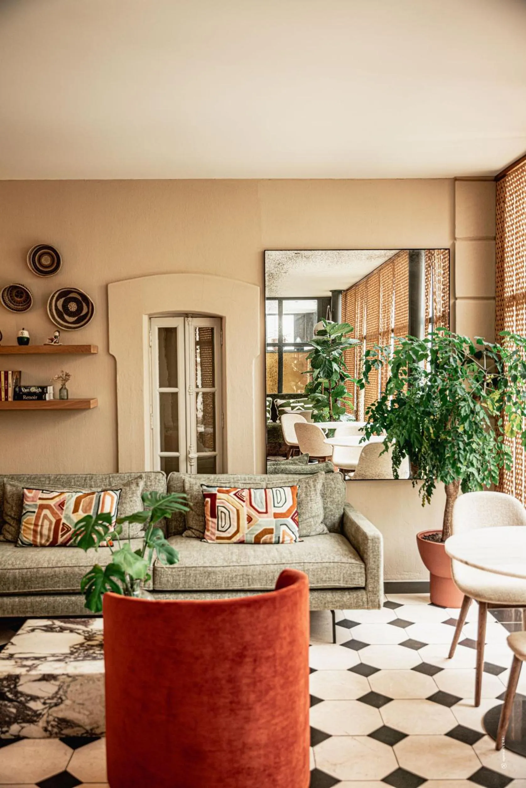 Living room in Hôtel Le Mosaïque