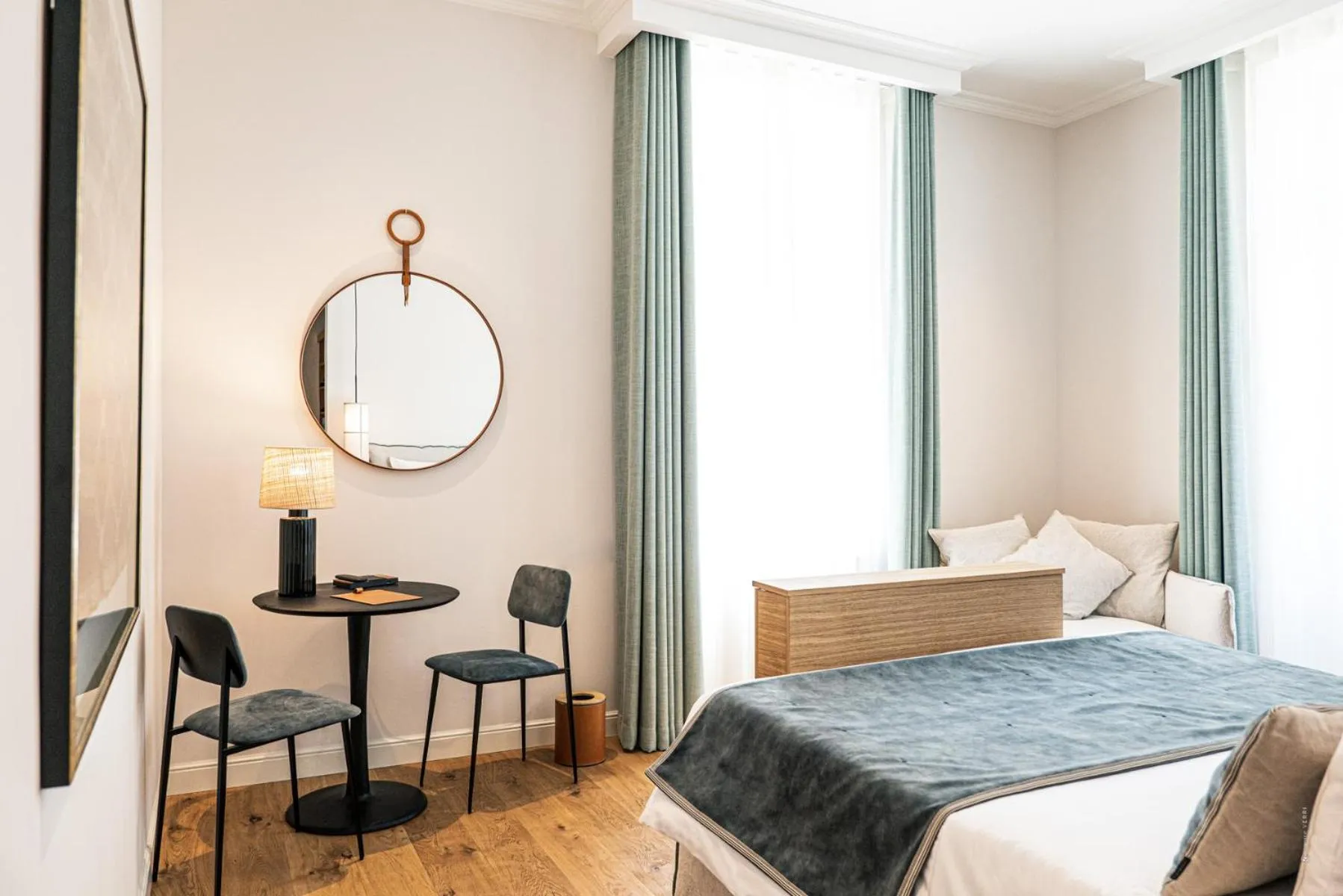 Bed in Hôtel Le Mosaïque