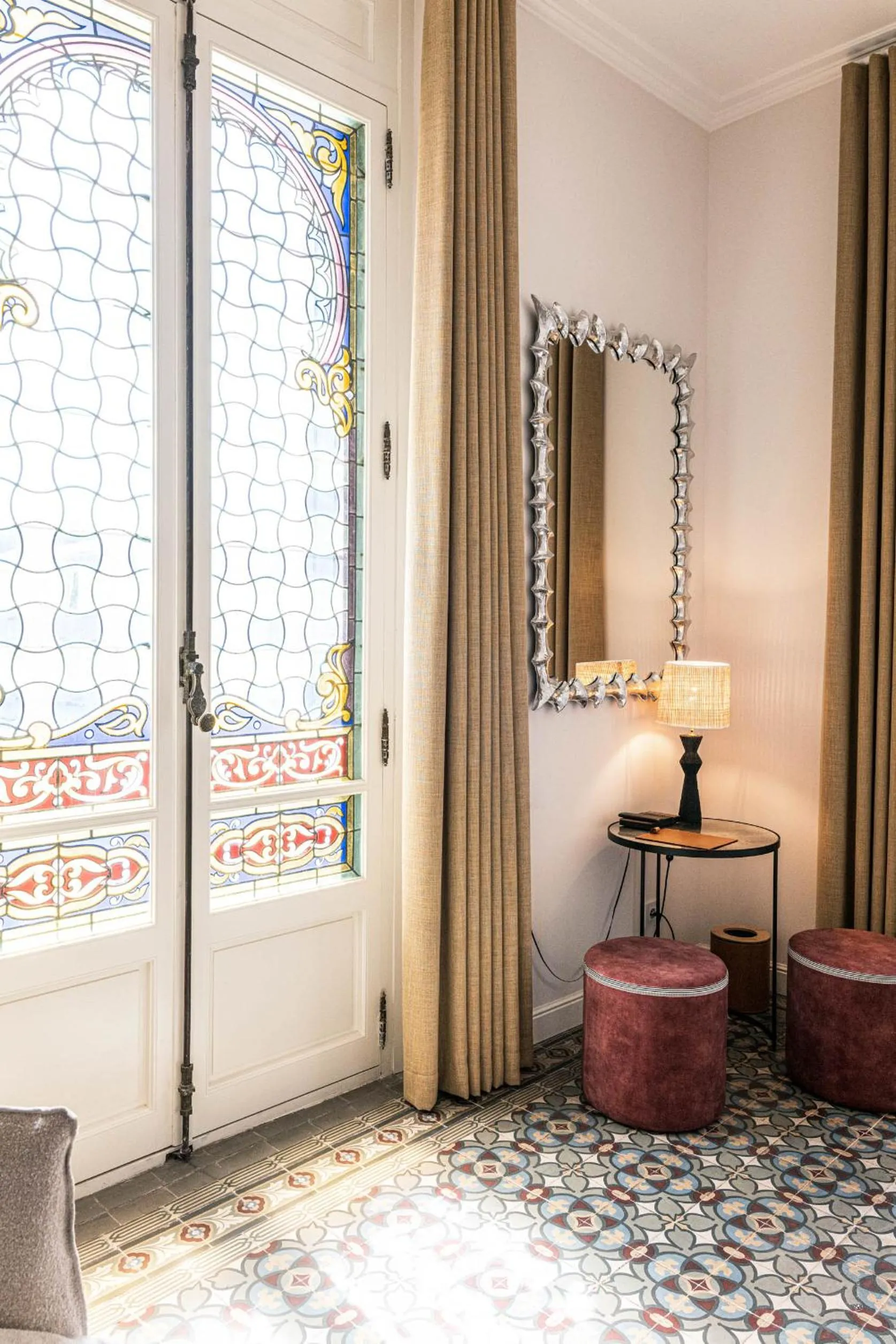 Decorative detail in Hôtel Le Mosaïque