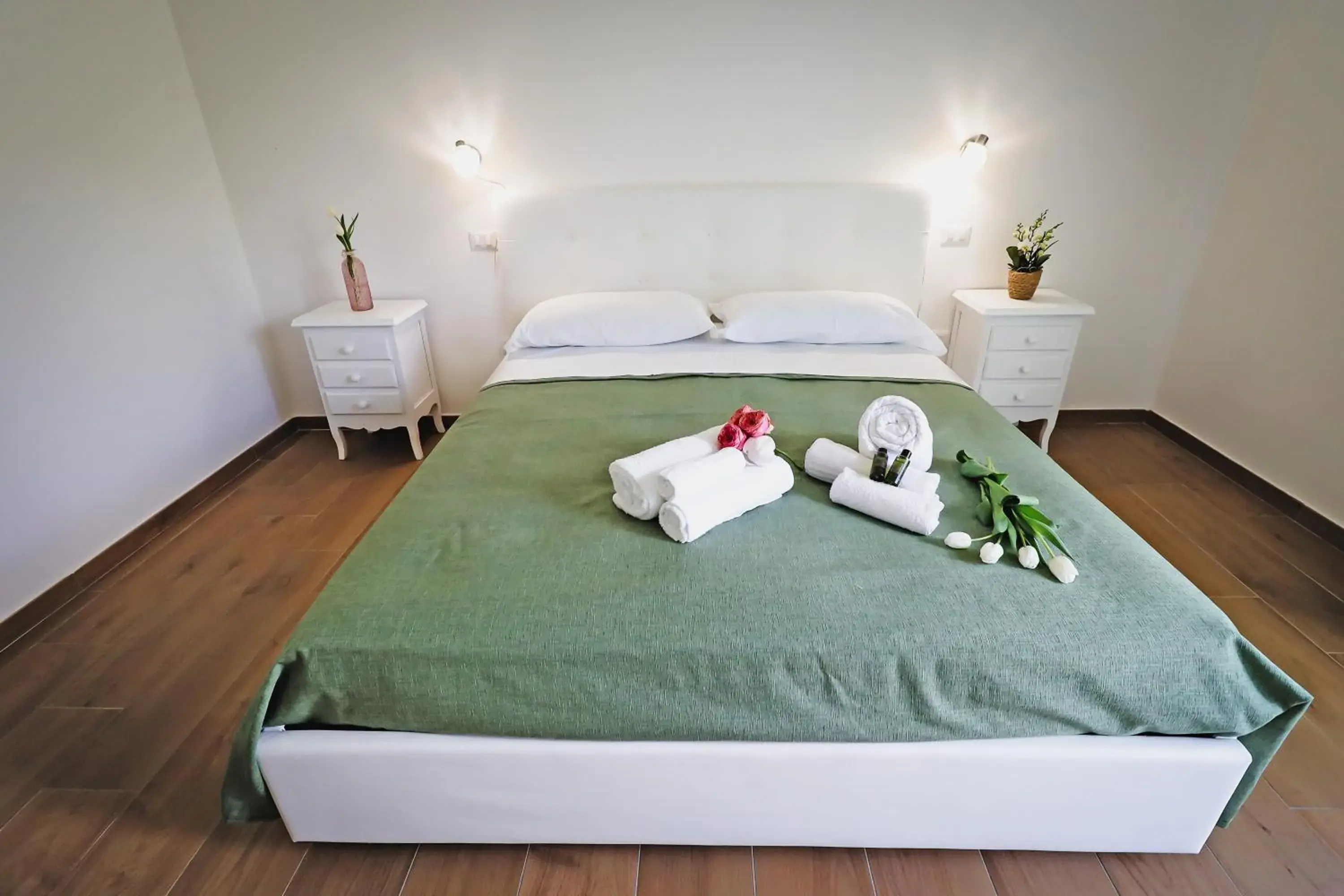 Bed in Acquasanta Relais Bed in Acquasanta Relais