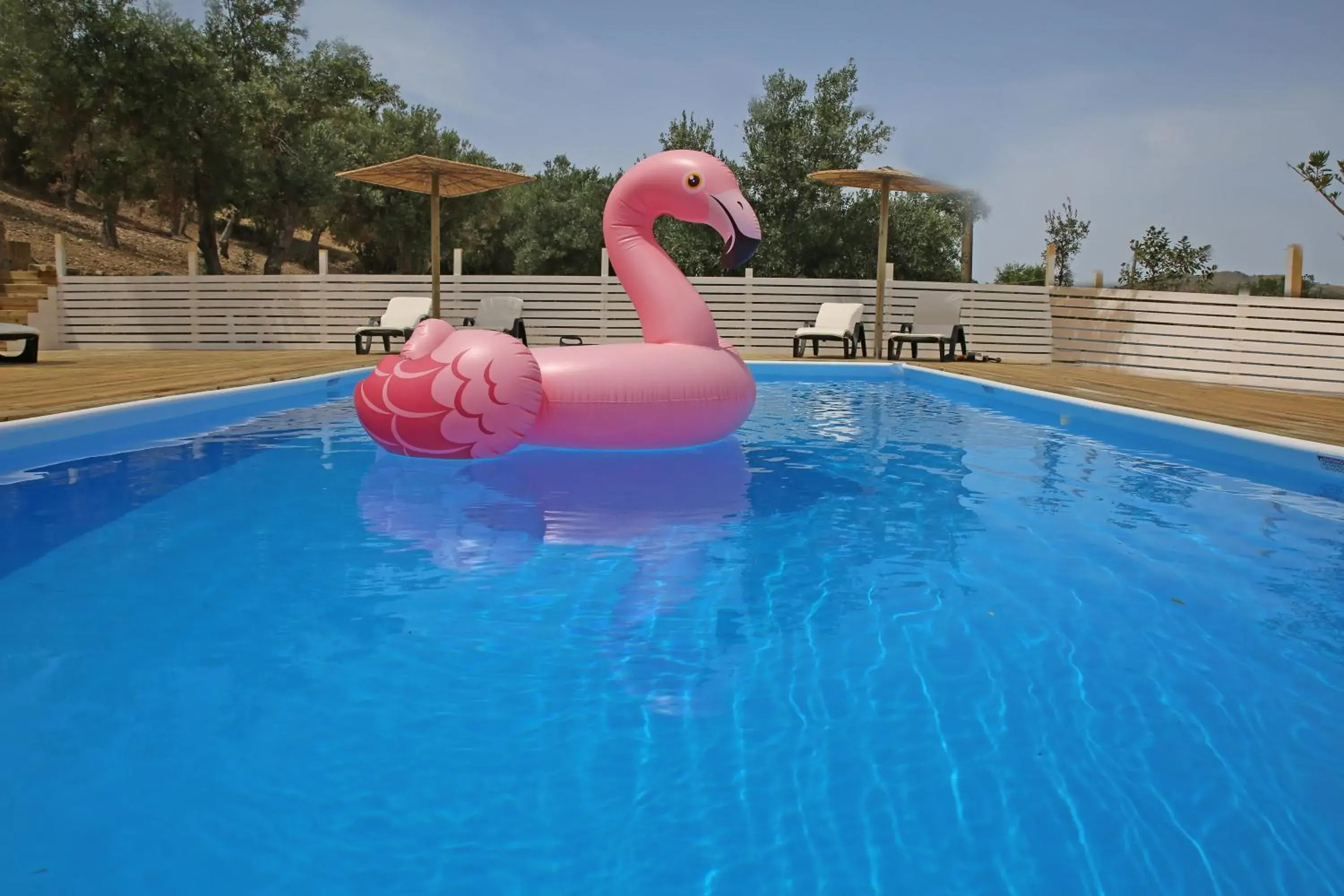 Swimming pool in Acquasanta Relais Swimming pool in Acquasanta Relais