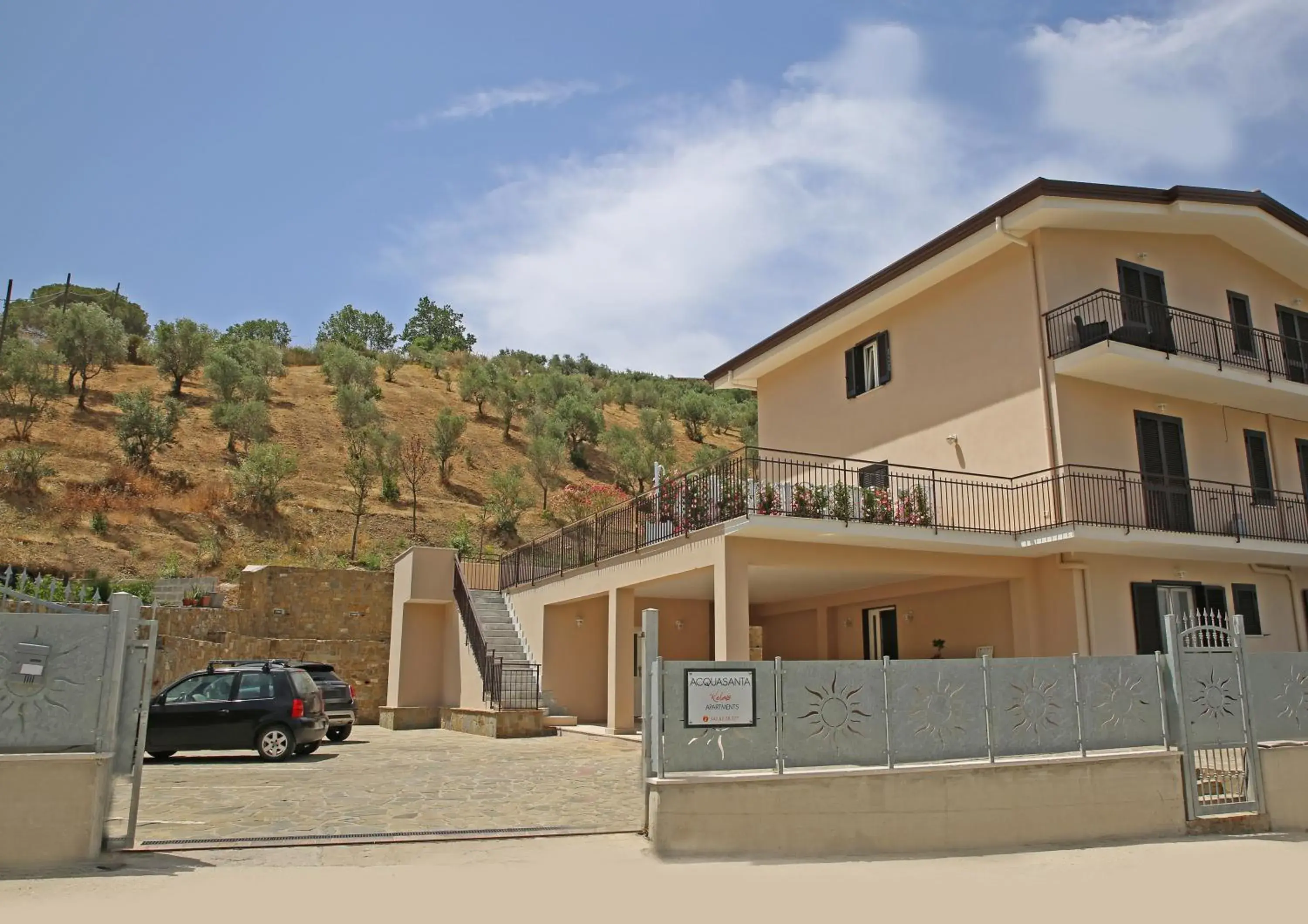 Property building in Acquasanta Relais Property building in Acquasanta Relais