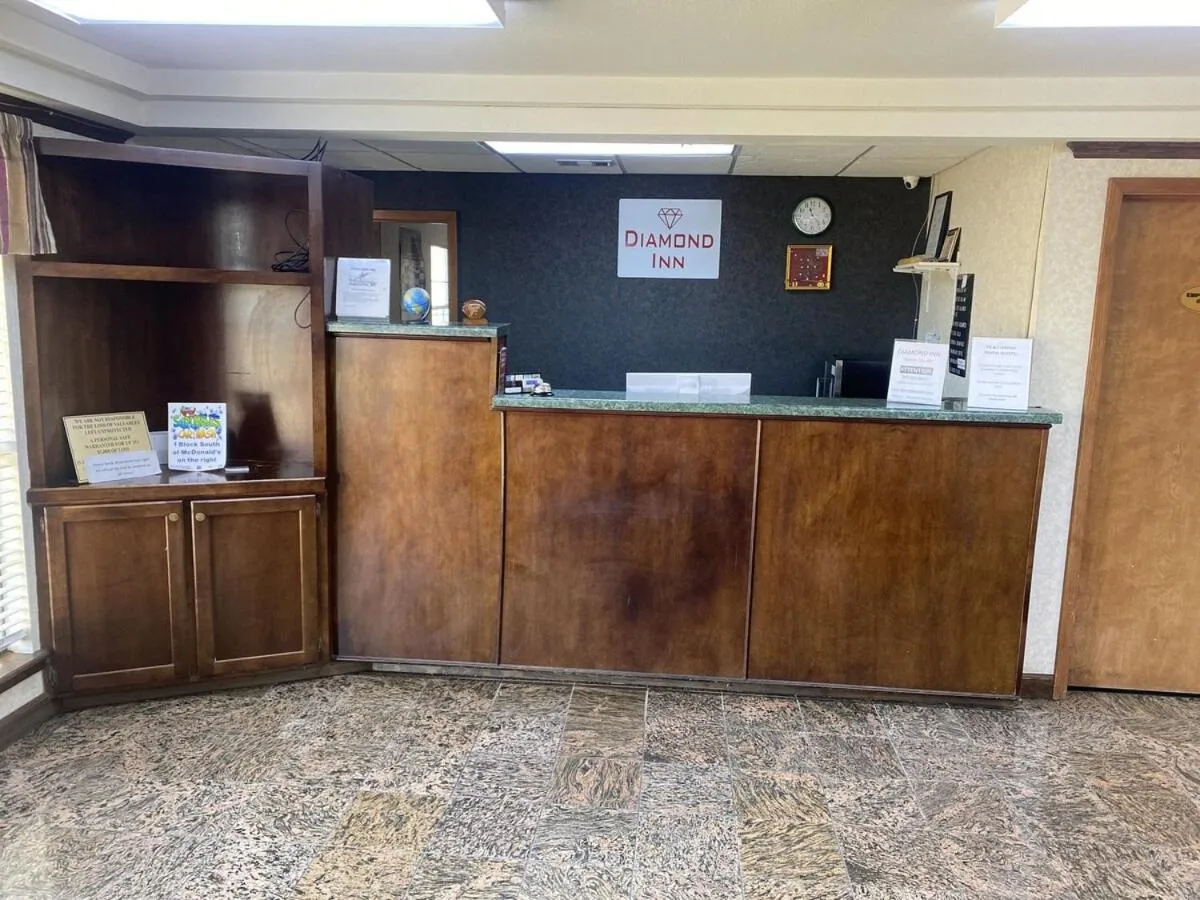 Lobby or reception in DIAMOND INN