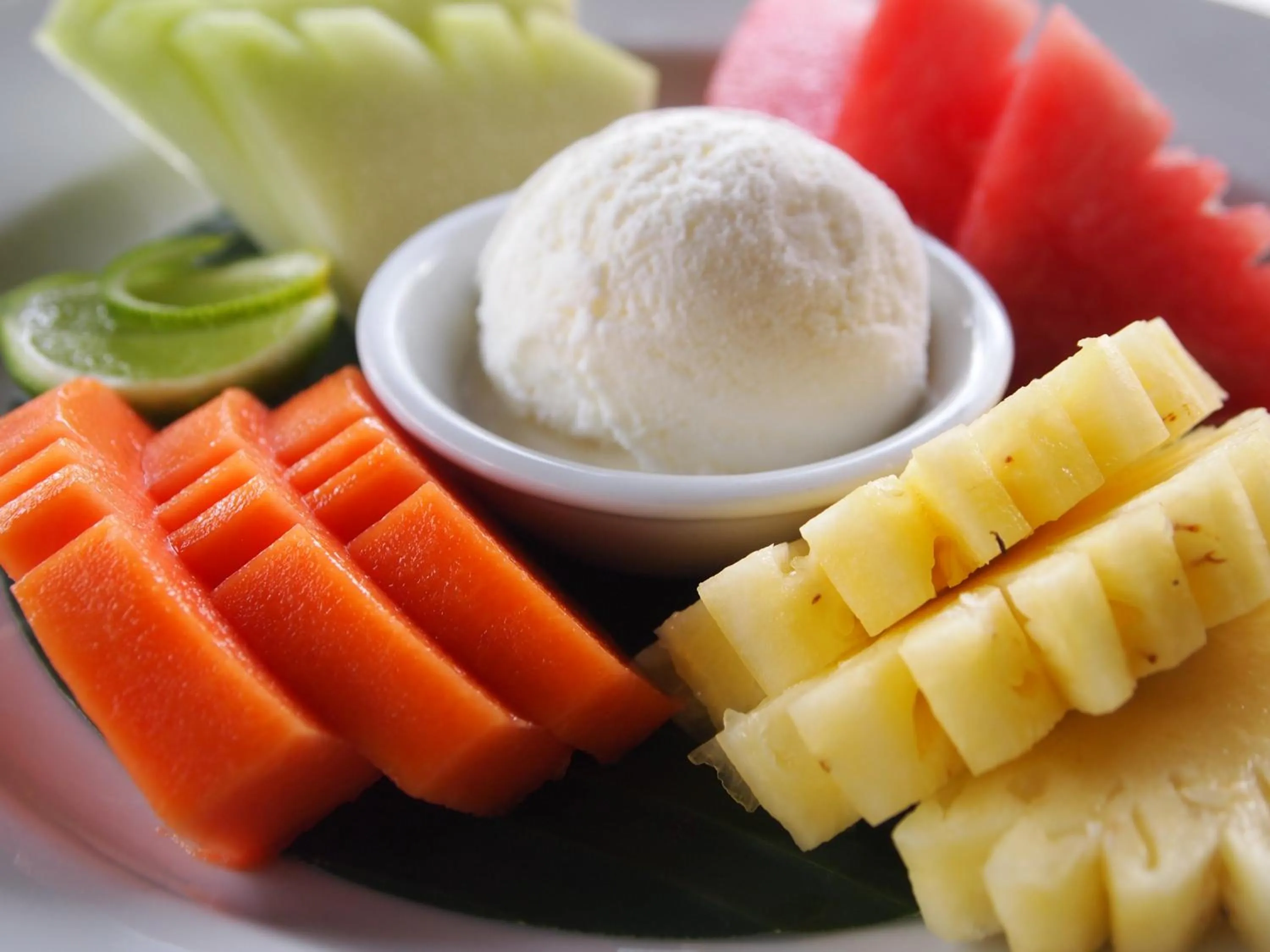 Food in Saren Indah Hotel