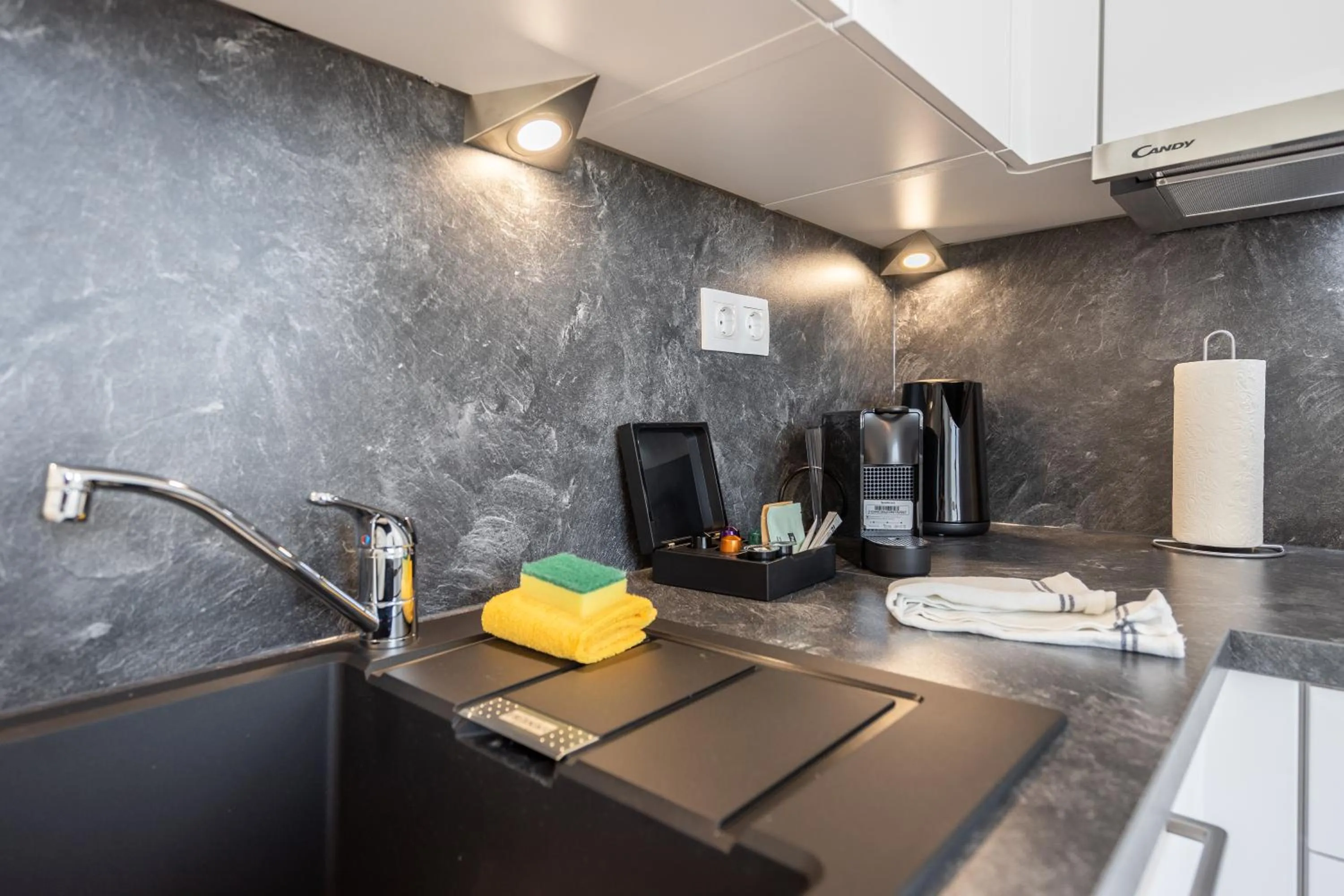 Coffee/tea facilities in FeelGood Apartments LakeLiving inklusive Garagenplatz