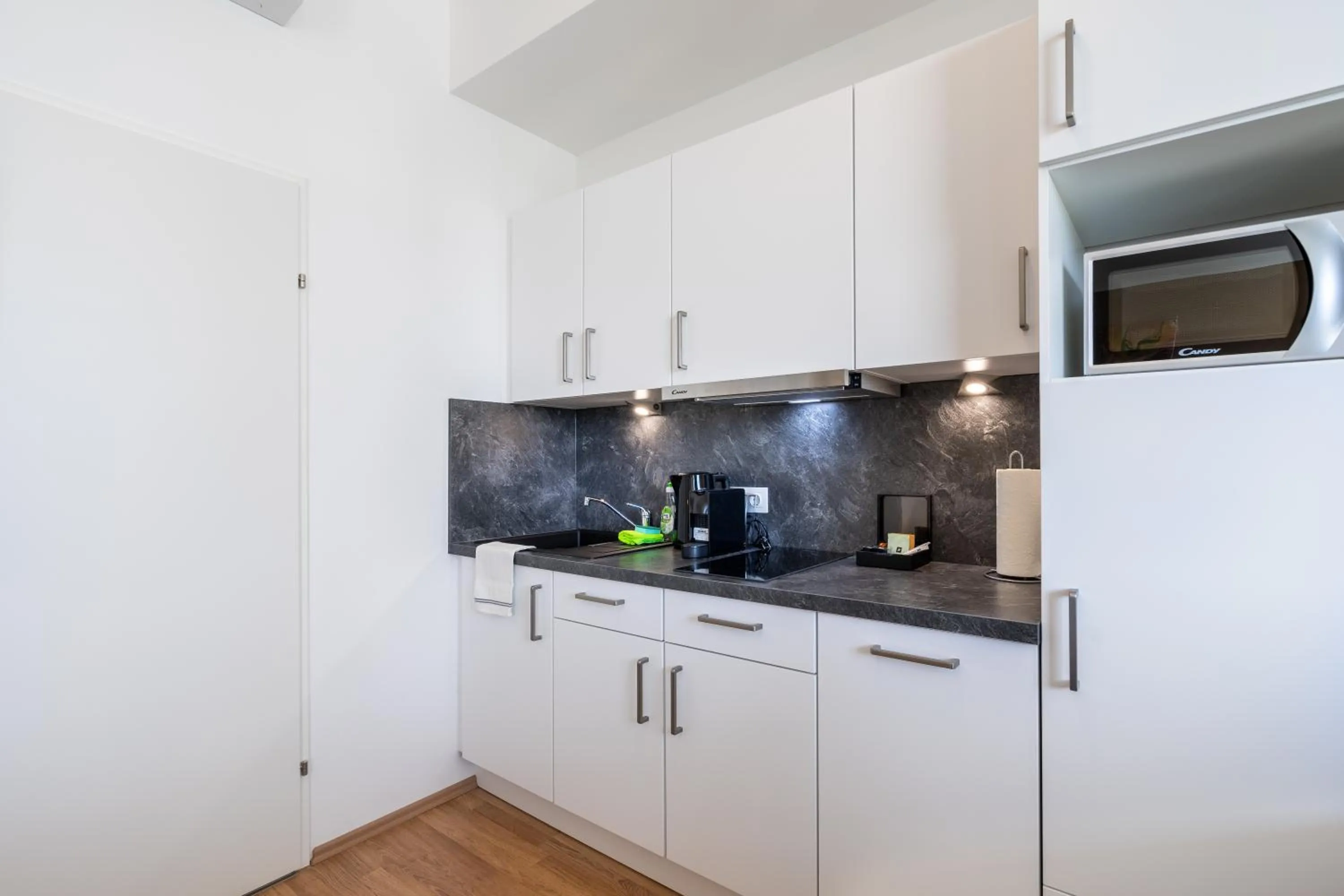 Coffee/tea facilities in FeelGood Apartments LakeLiving inklusive Garagenplatz