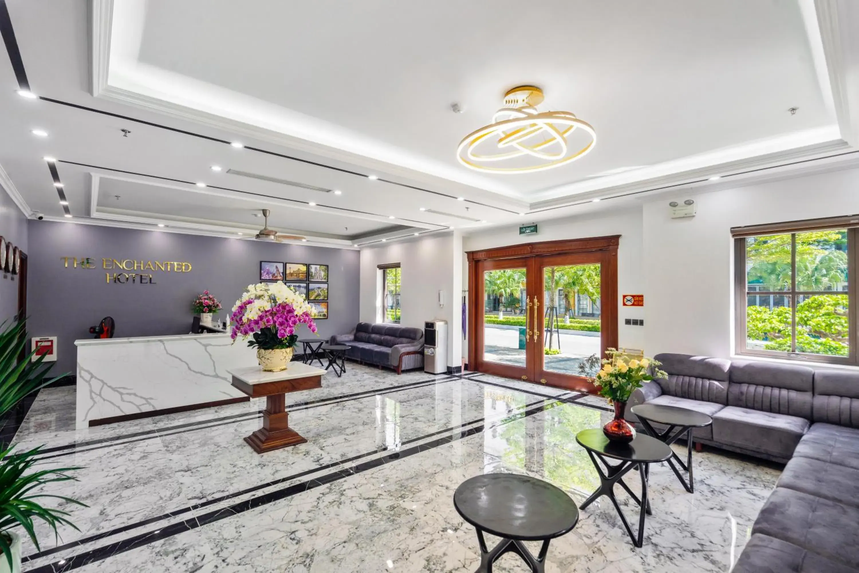 Lobby or reception in The Enchanted Ha Long Hotel Lobby or reception in The Enchanted Ha Long Hotel