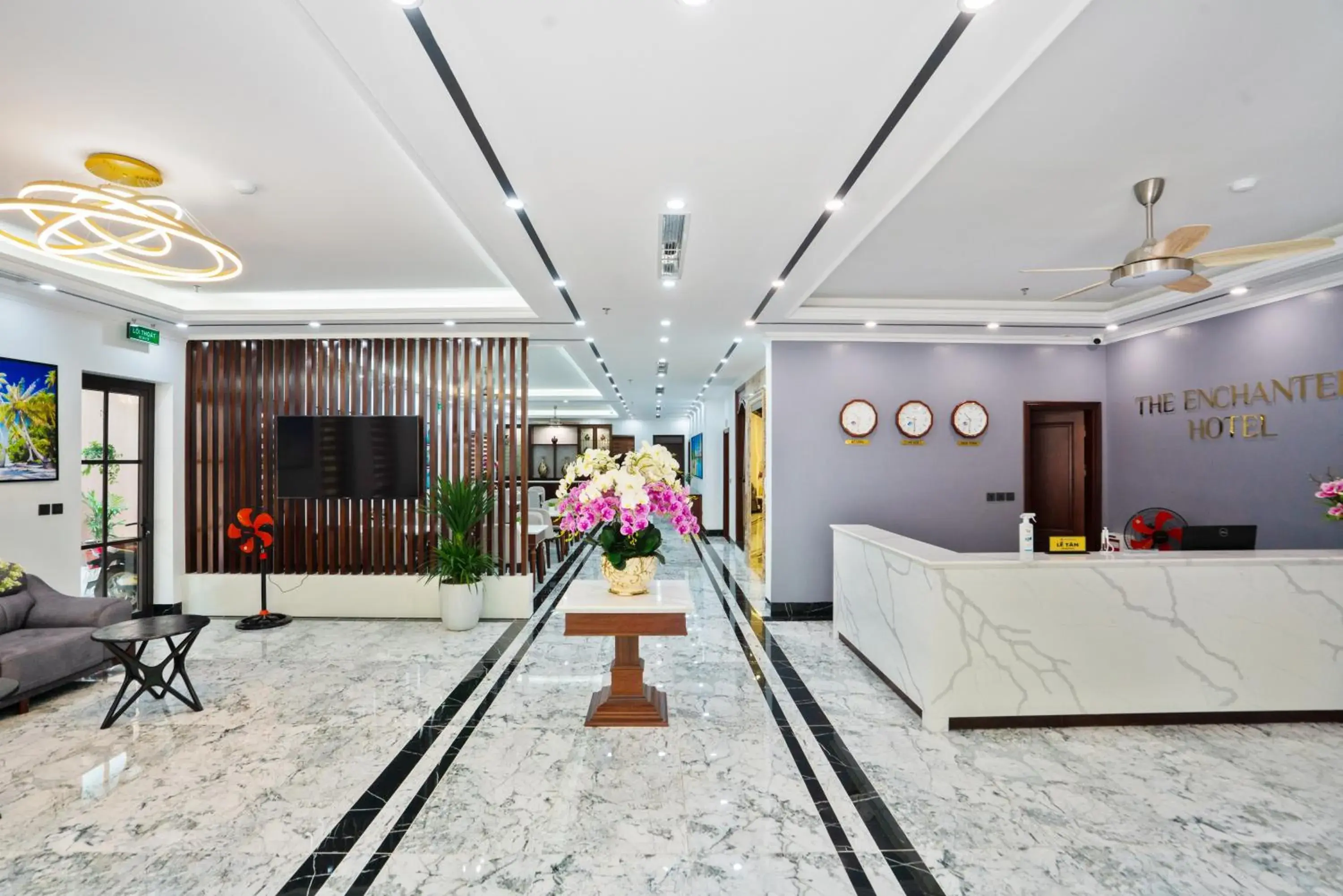 Lobby or reception in The Enchanted Ha Long Hotel Lobby or reception in The Enchanted Ha Long Hotel