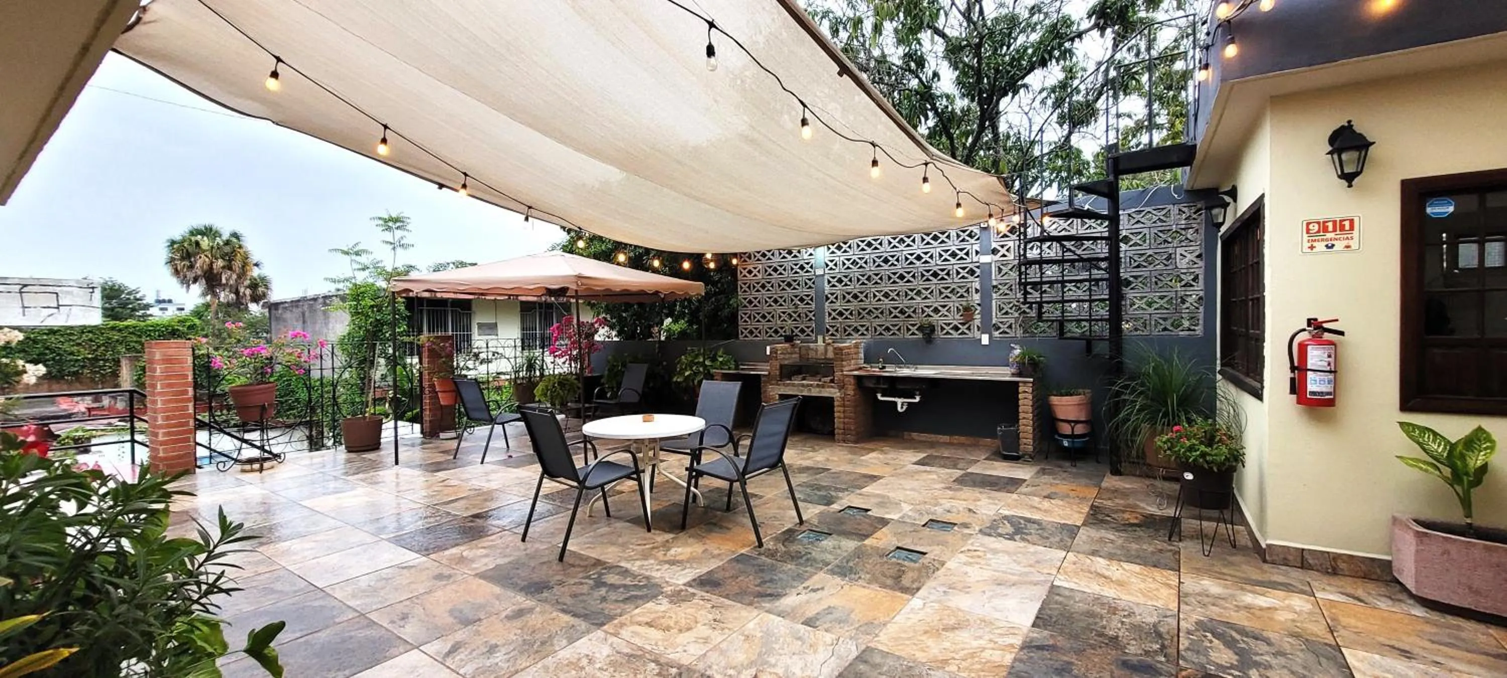 Balcony/Terrace in Doña Adelina House