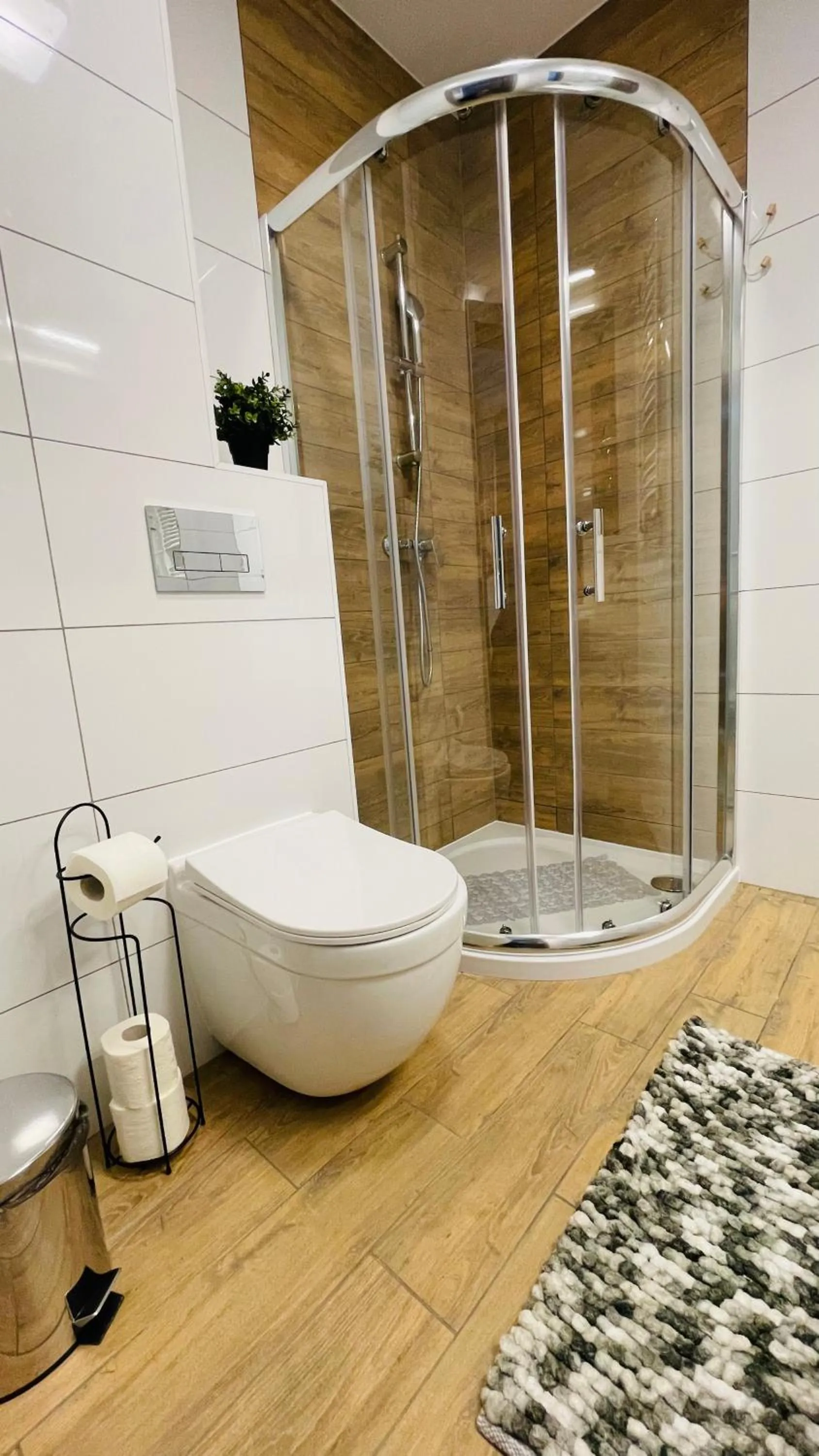 Shower in Apartamenty na Wiejskiej Ustronie Morskie