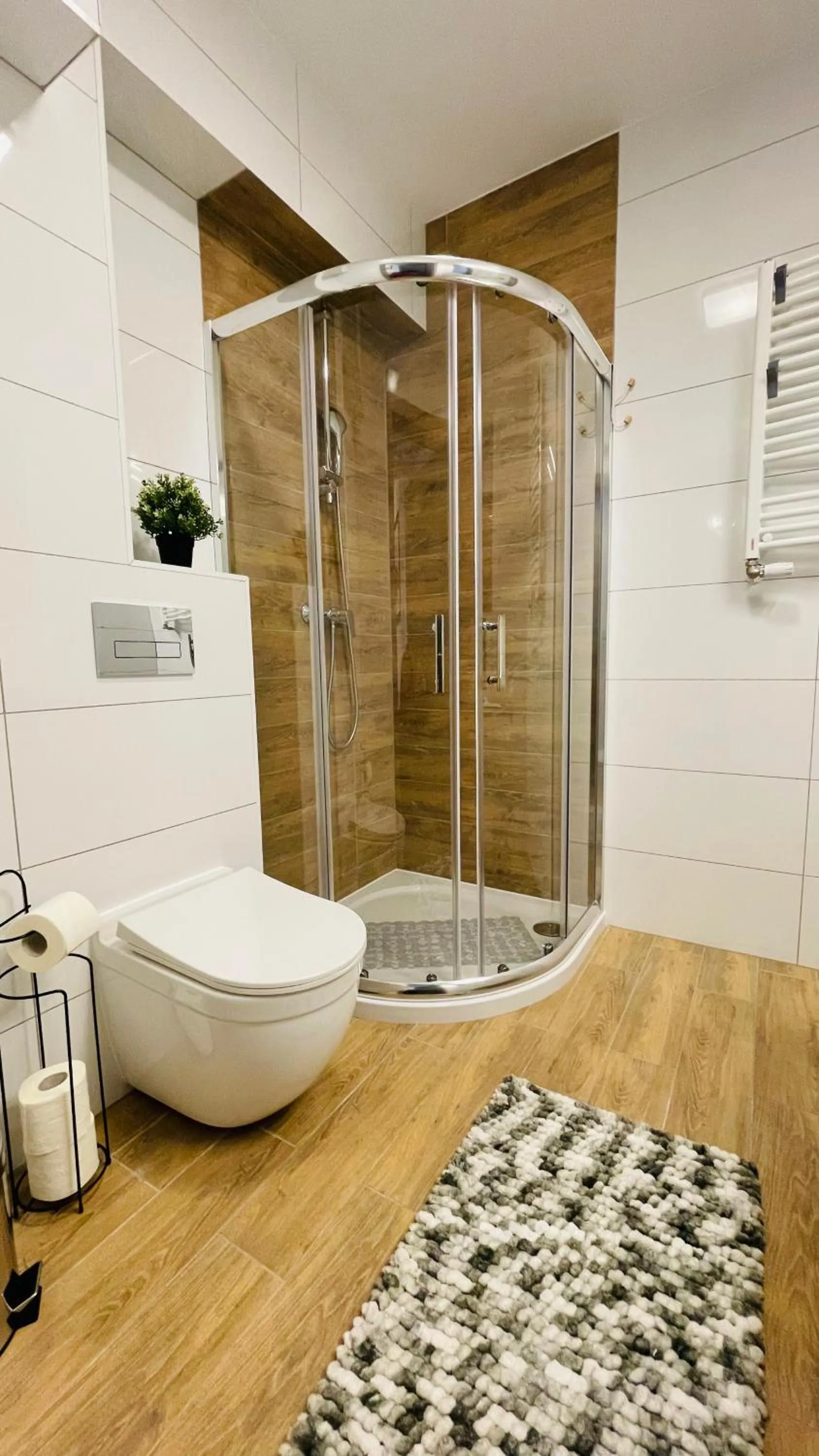 Shower in Apartamenty na Wiejskiej Ustronie Morskie