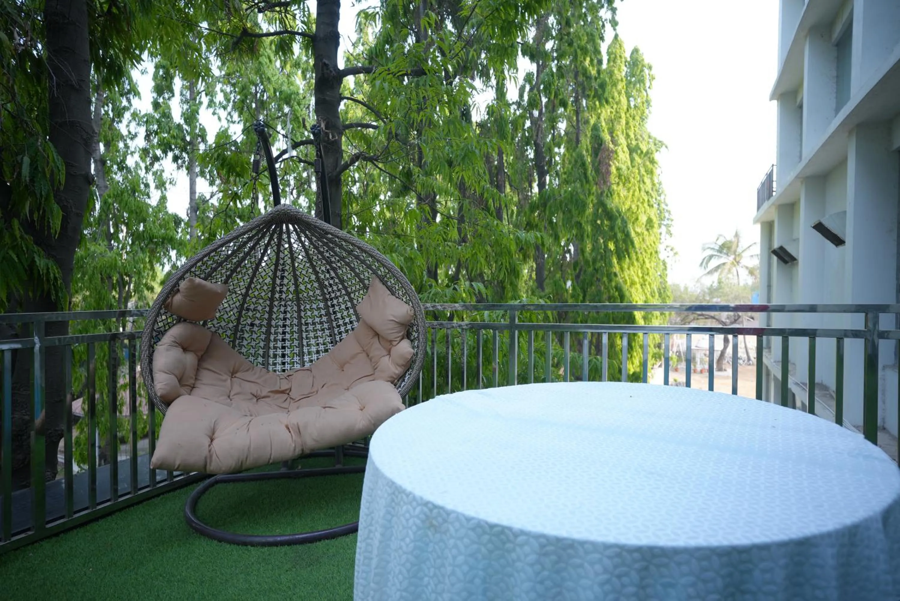 Seating area in HOTEL MAKHAN VIHAR