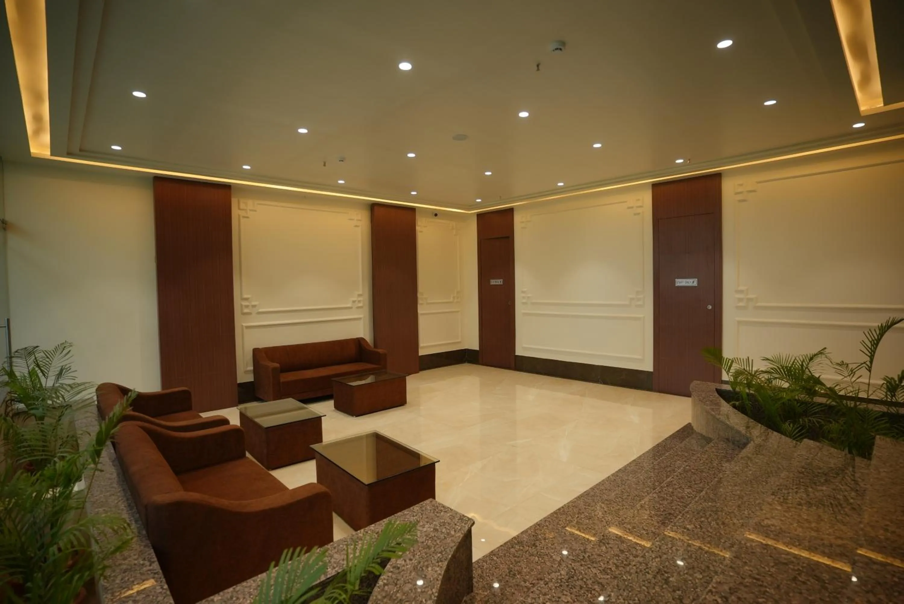 Seating area in HOTEL MAKHAN VIHAR