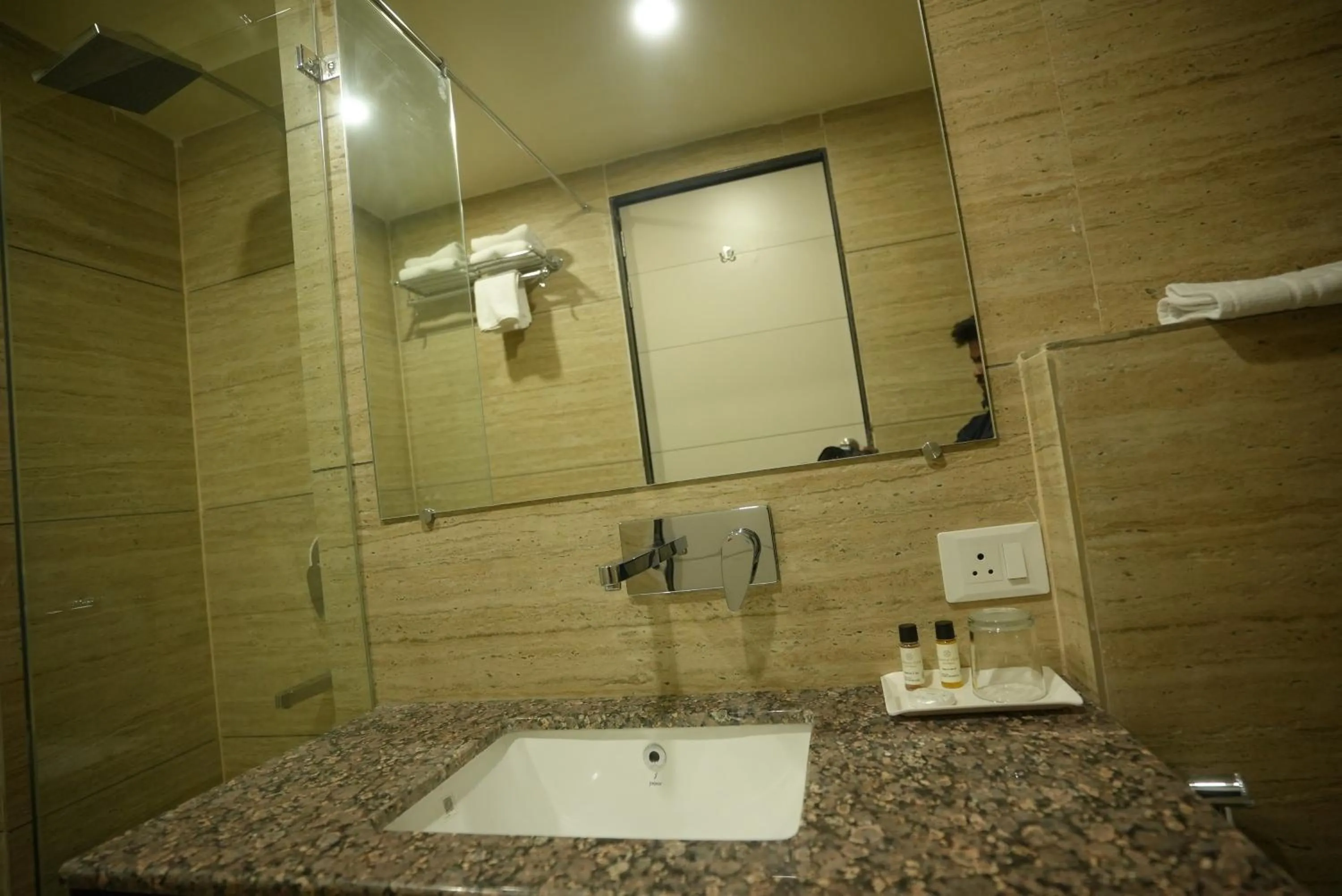 Bathroom in HOTEL MAKHAN VIHAR
