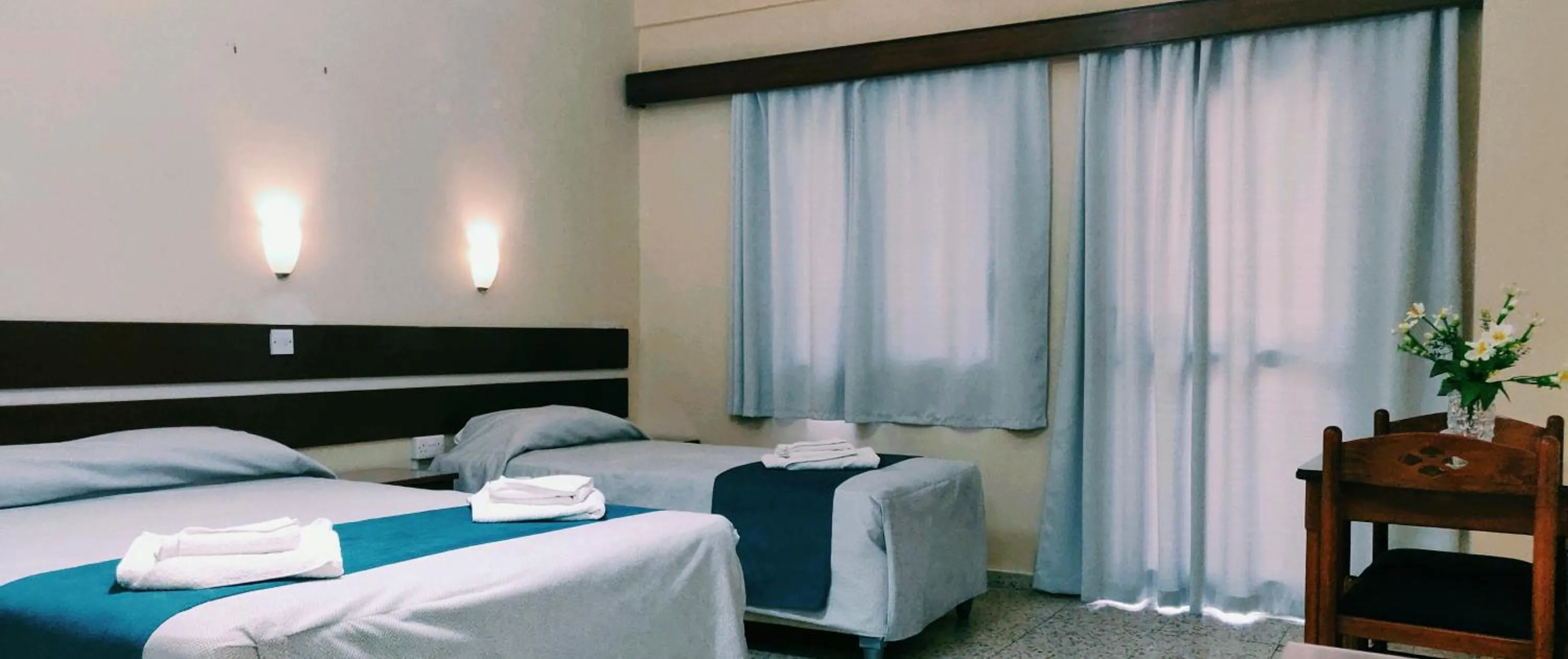 Bed in Minaides Hotel