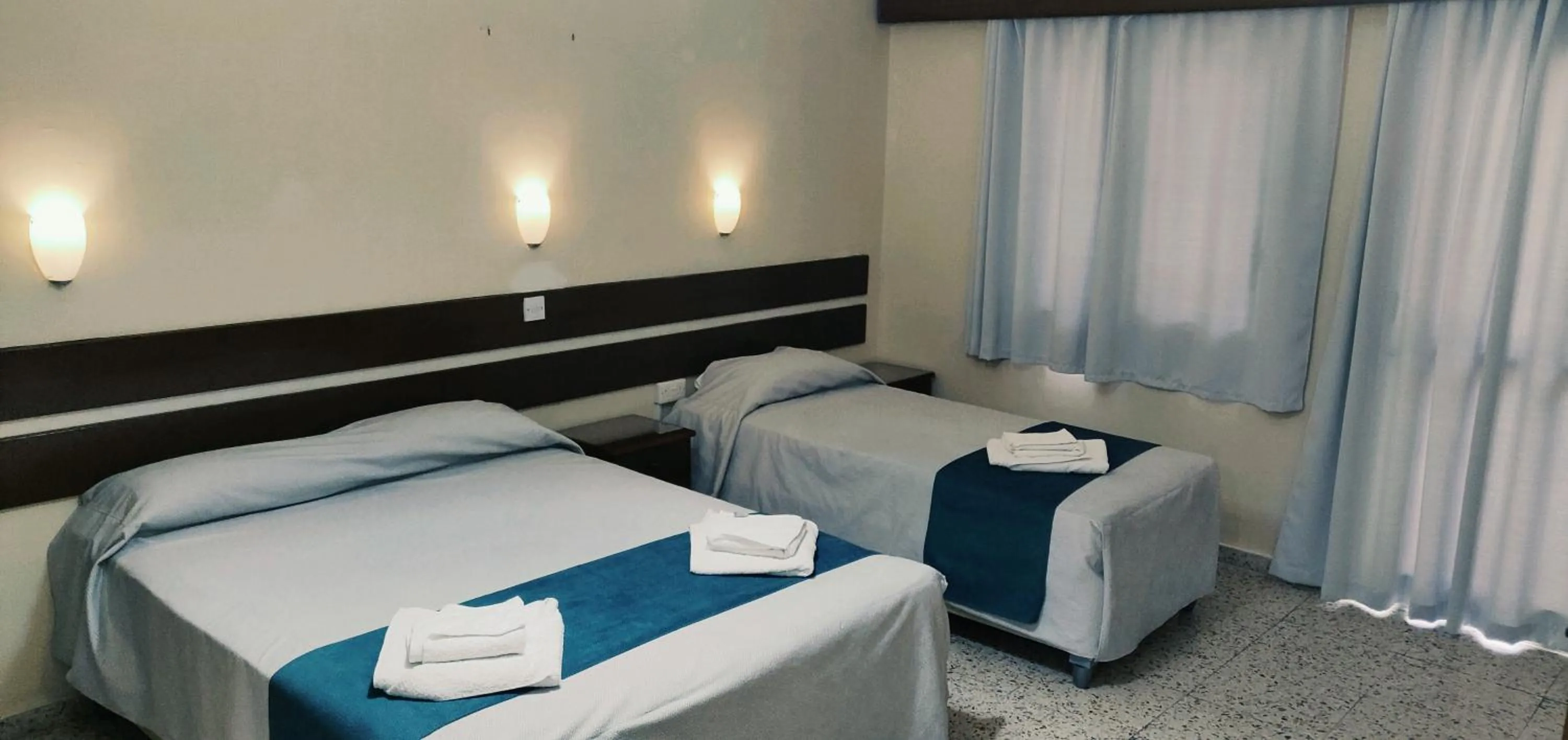 Photo of the whole room, Bed in Minaides Hotel
