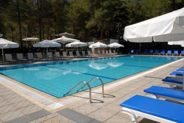 Swimming pool in Minaides Hotel