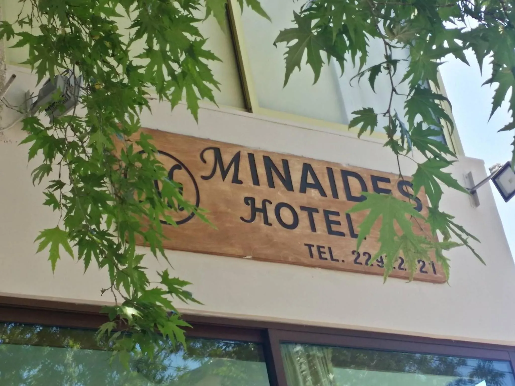 Property logo or sign in Minaides Hotel