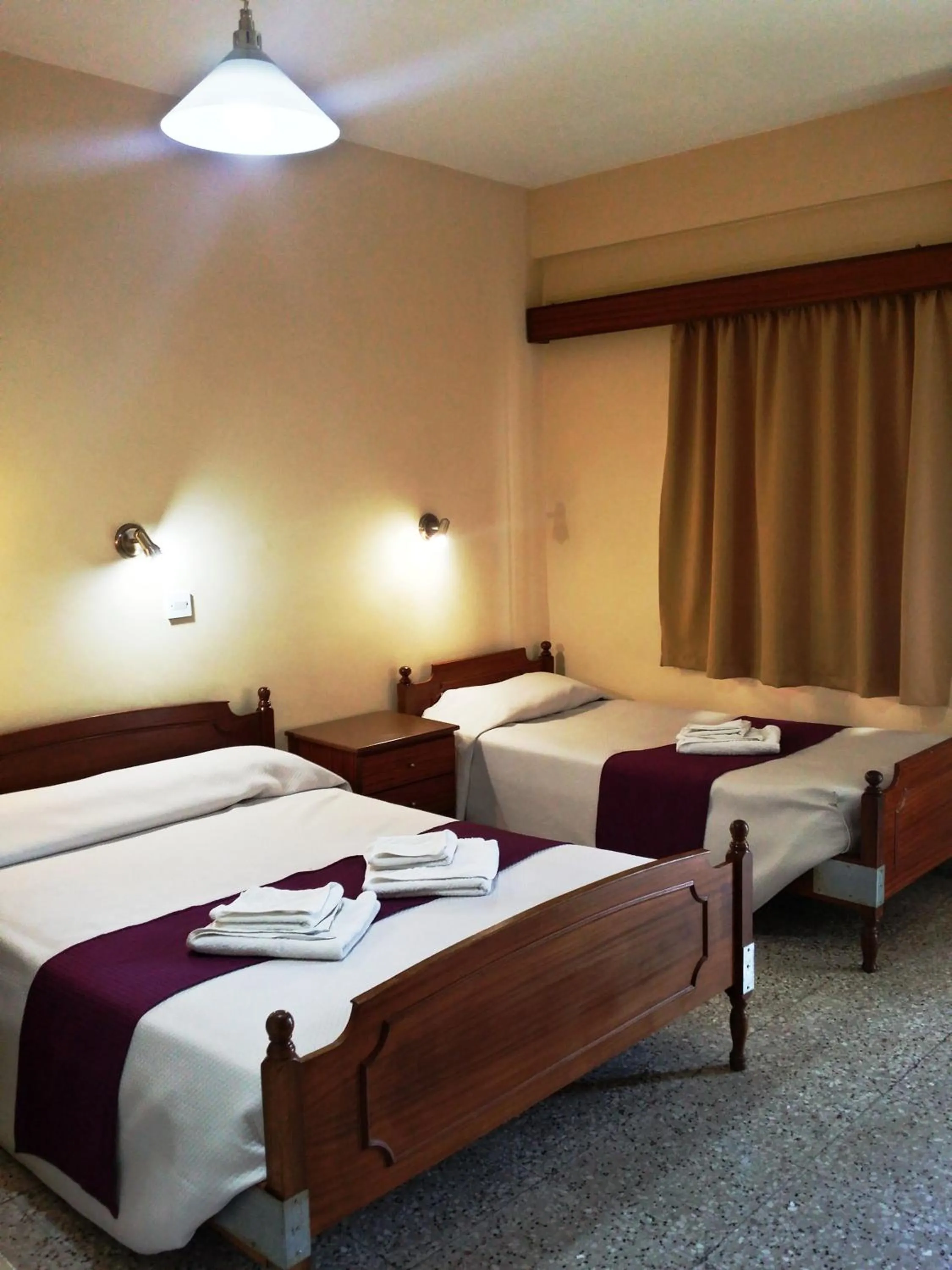 Photo of the whole room, Bed in Minaides Hotel