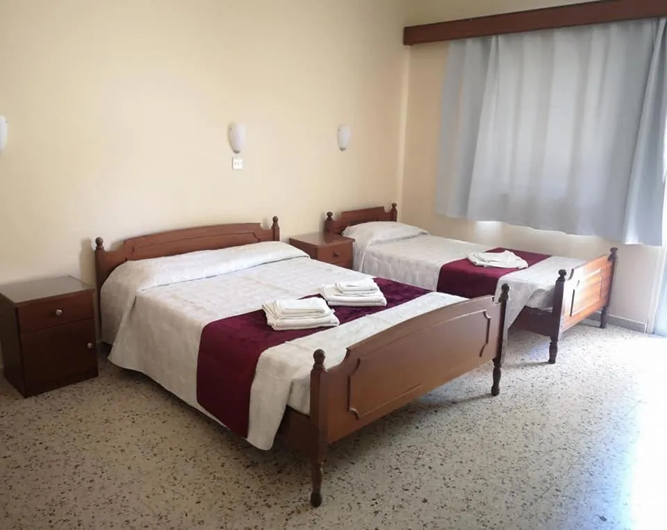 Bedroom, Bed in Minaides Hotel