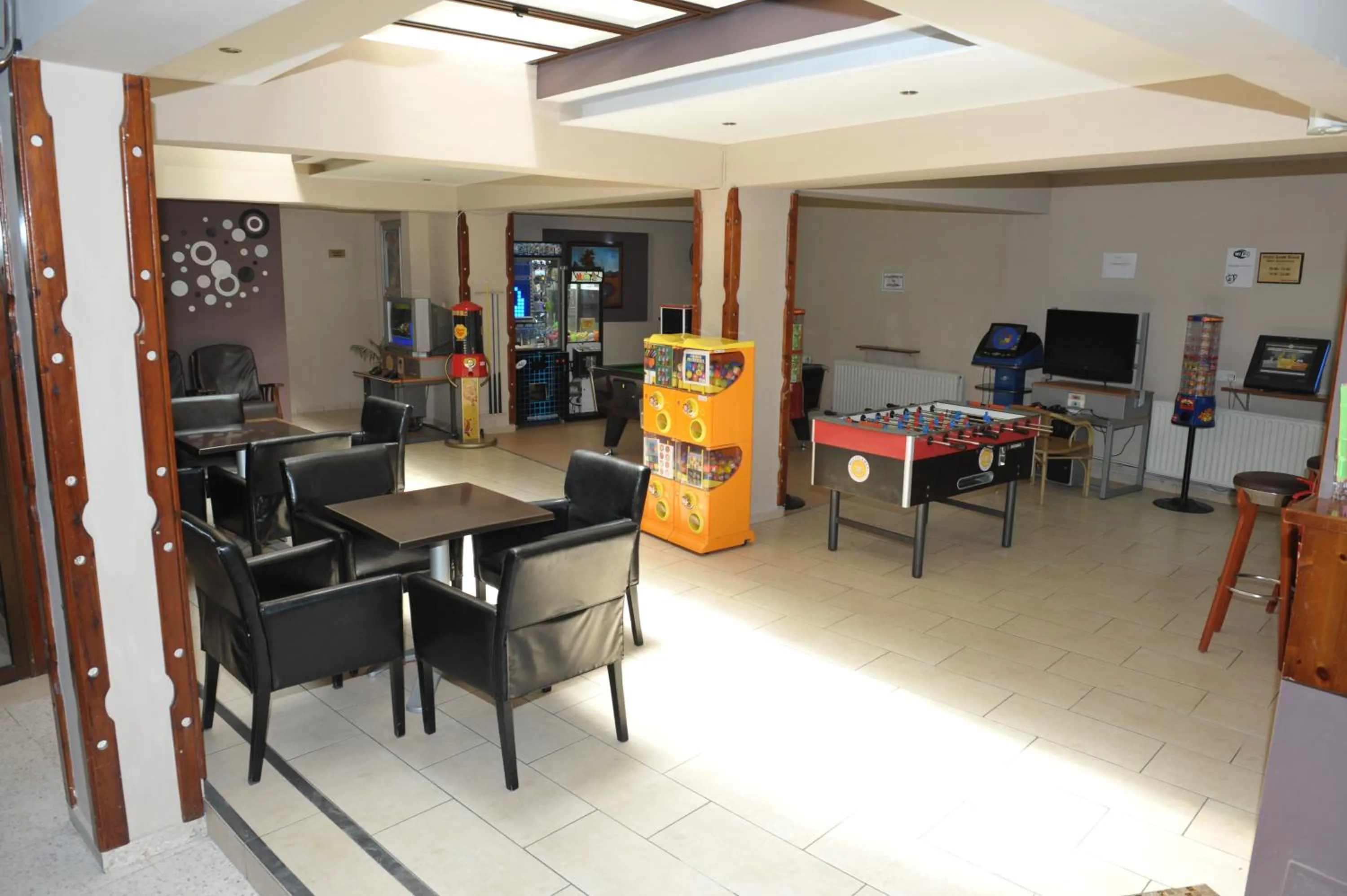 Game Room in Minaides Hotel